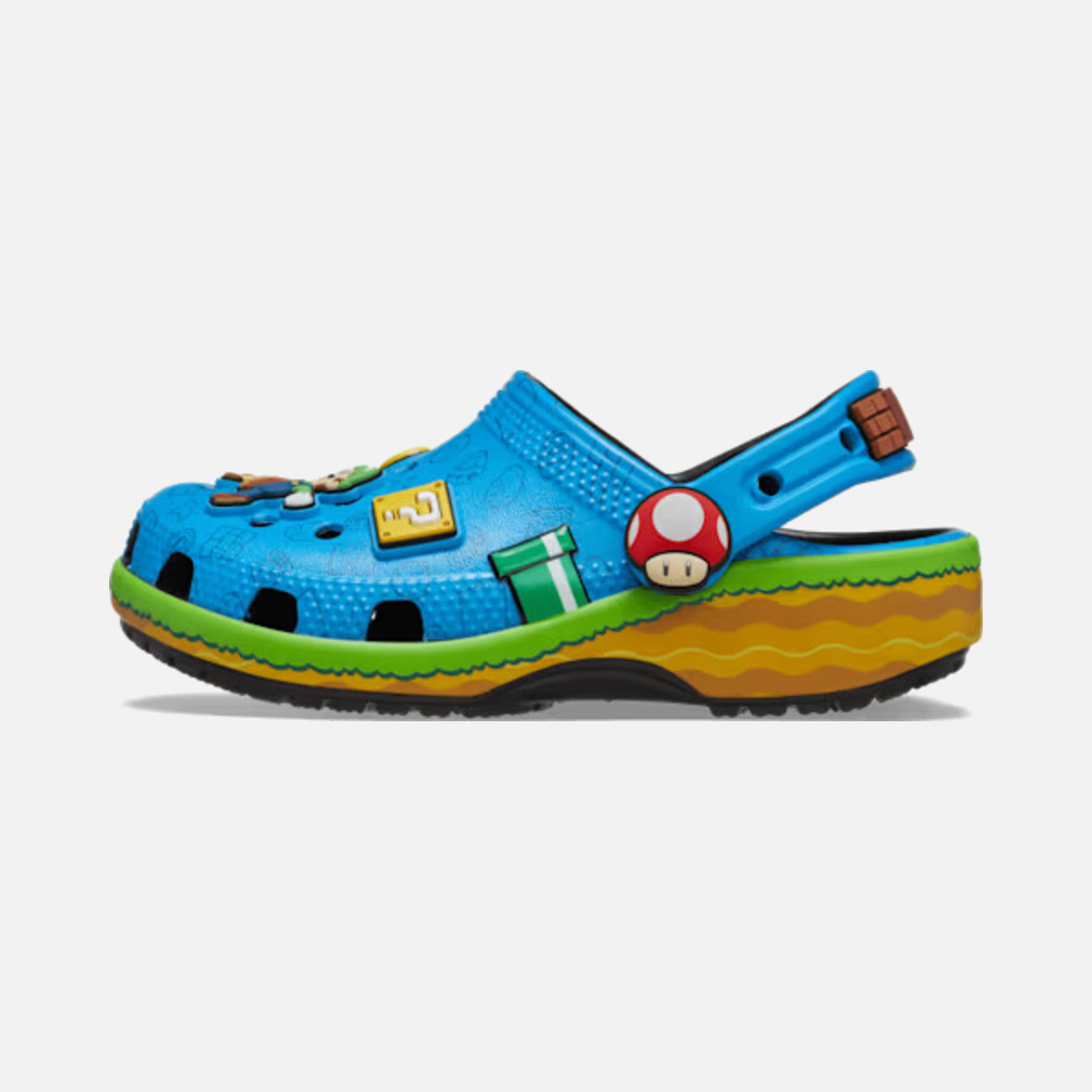 Crocs Super Mario Core Cls Clg Çocuk Terlik