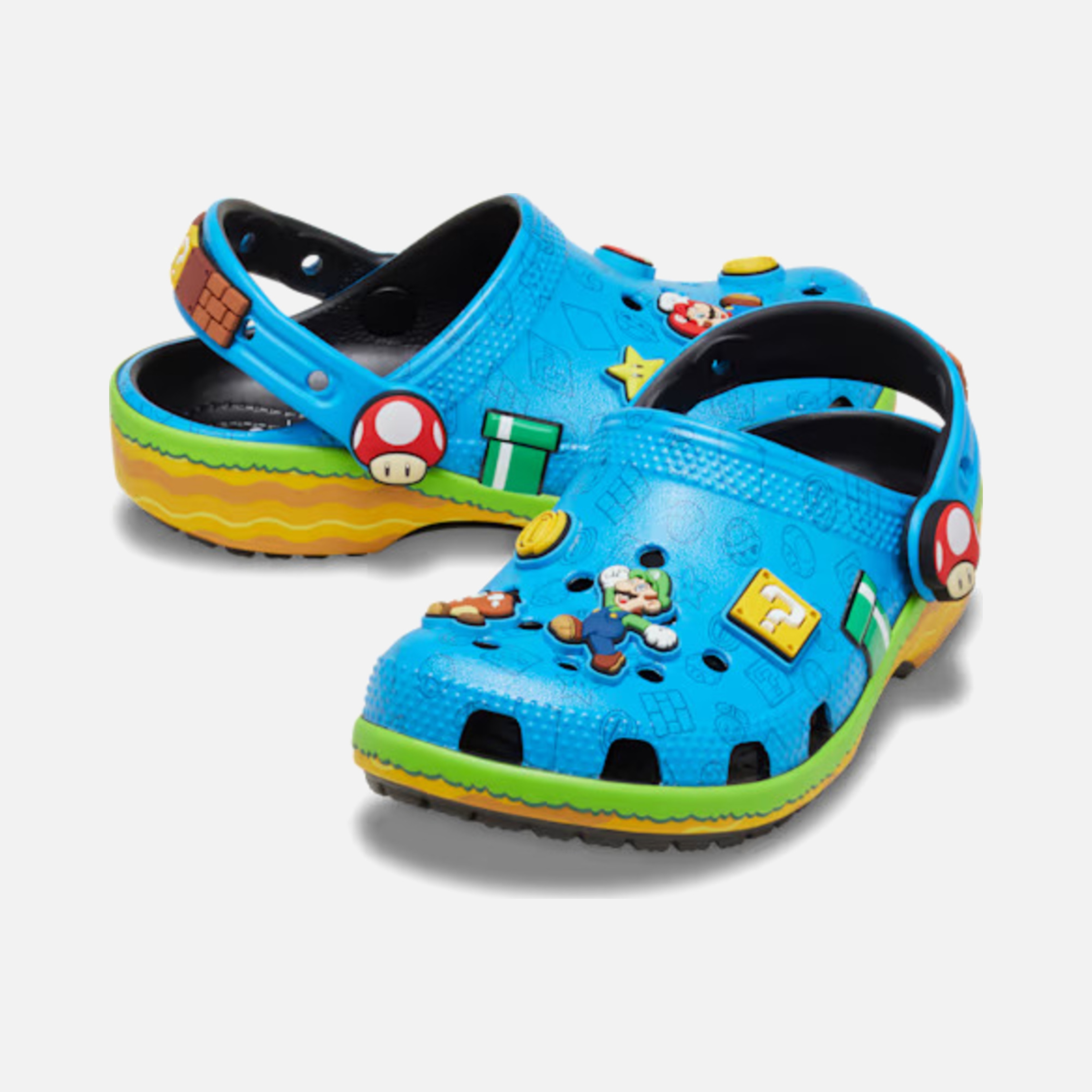 Crocs Super Mario Core Cls Clg Çocuk Terlik