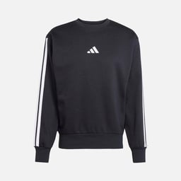 adidas Essentials 3-Stripes Fleece Erkek Sweatshirt