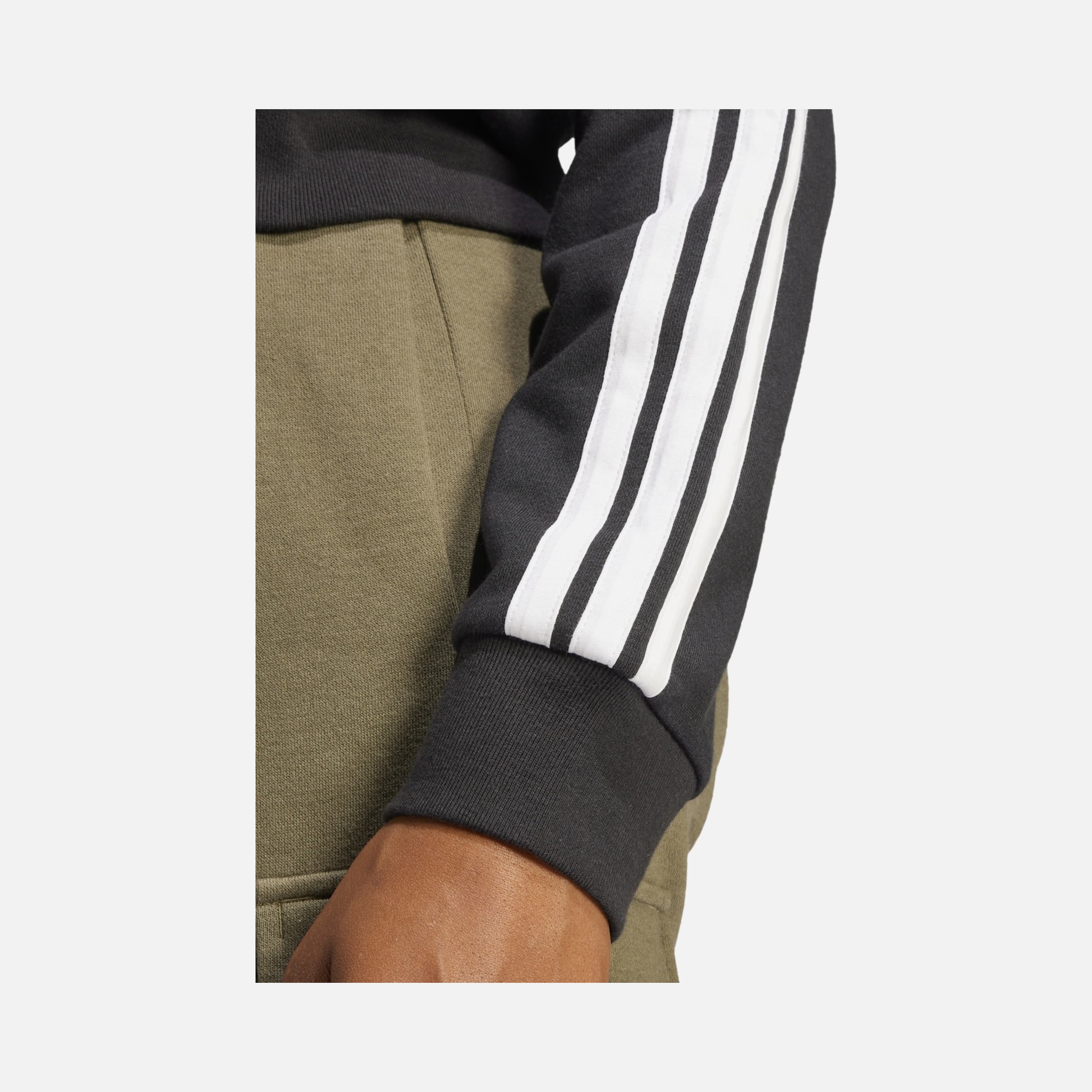 adidas Essentials 3-Stripes French Terry Full-Zip Kadın Ceket