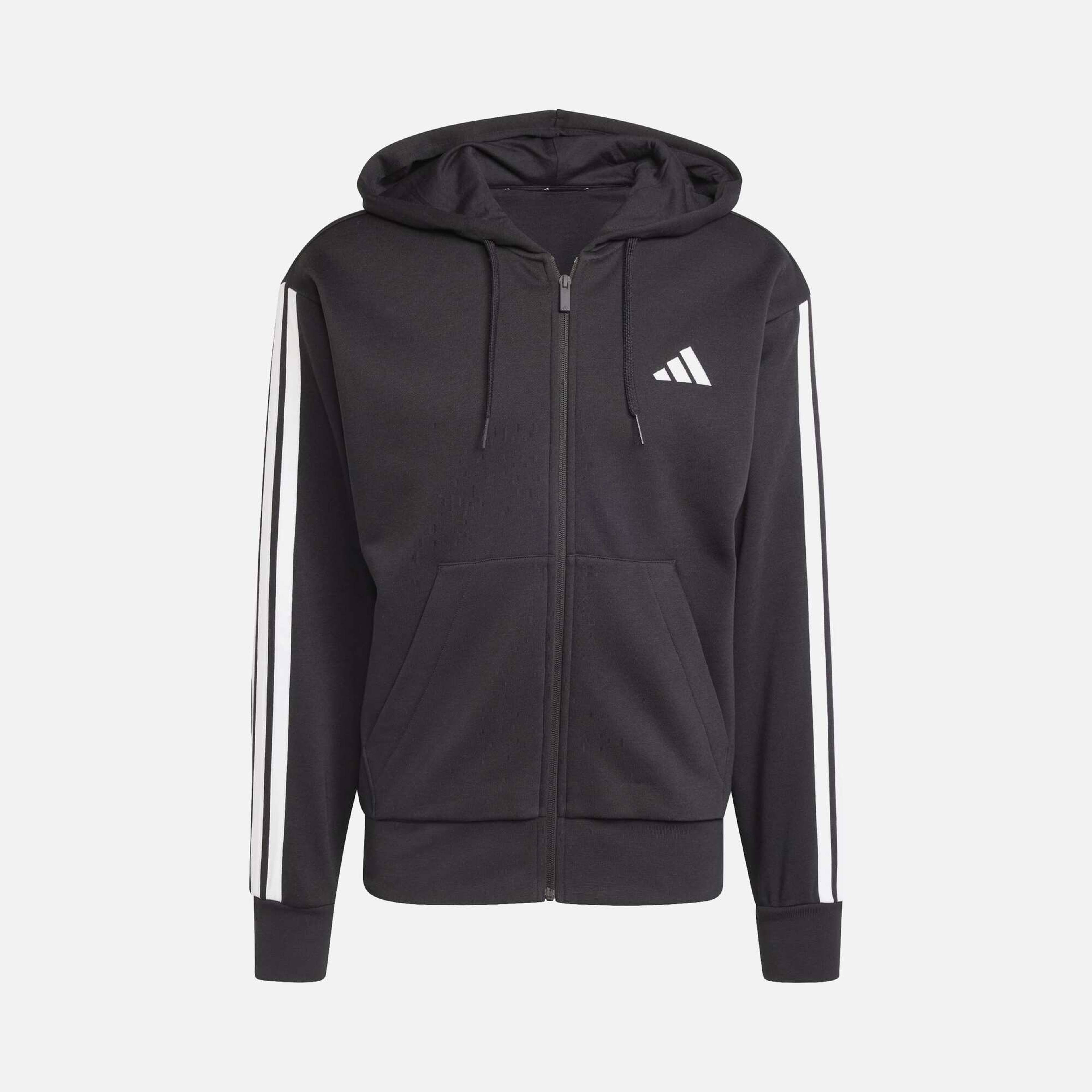 adidas Essentials 3-Stripes Fleece Erkek Ceket