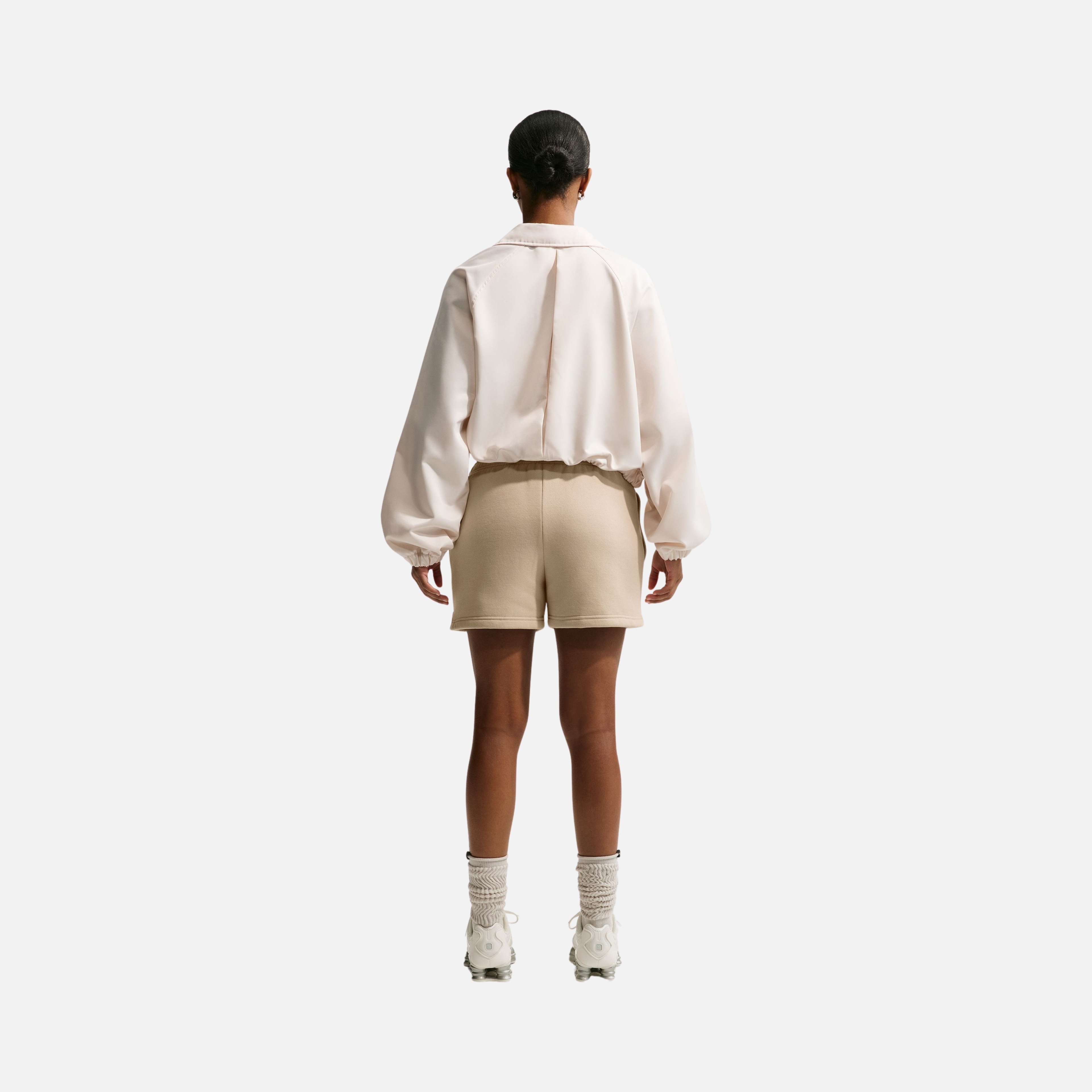 Nike Studio Fleece  Mid-Rise 4 inc Short Kadın Şort