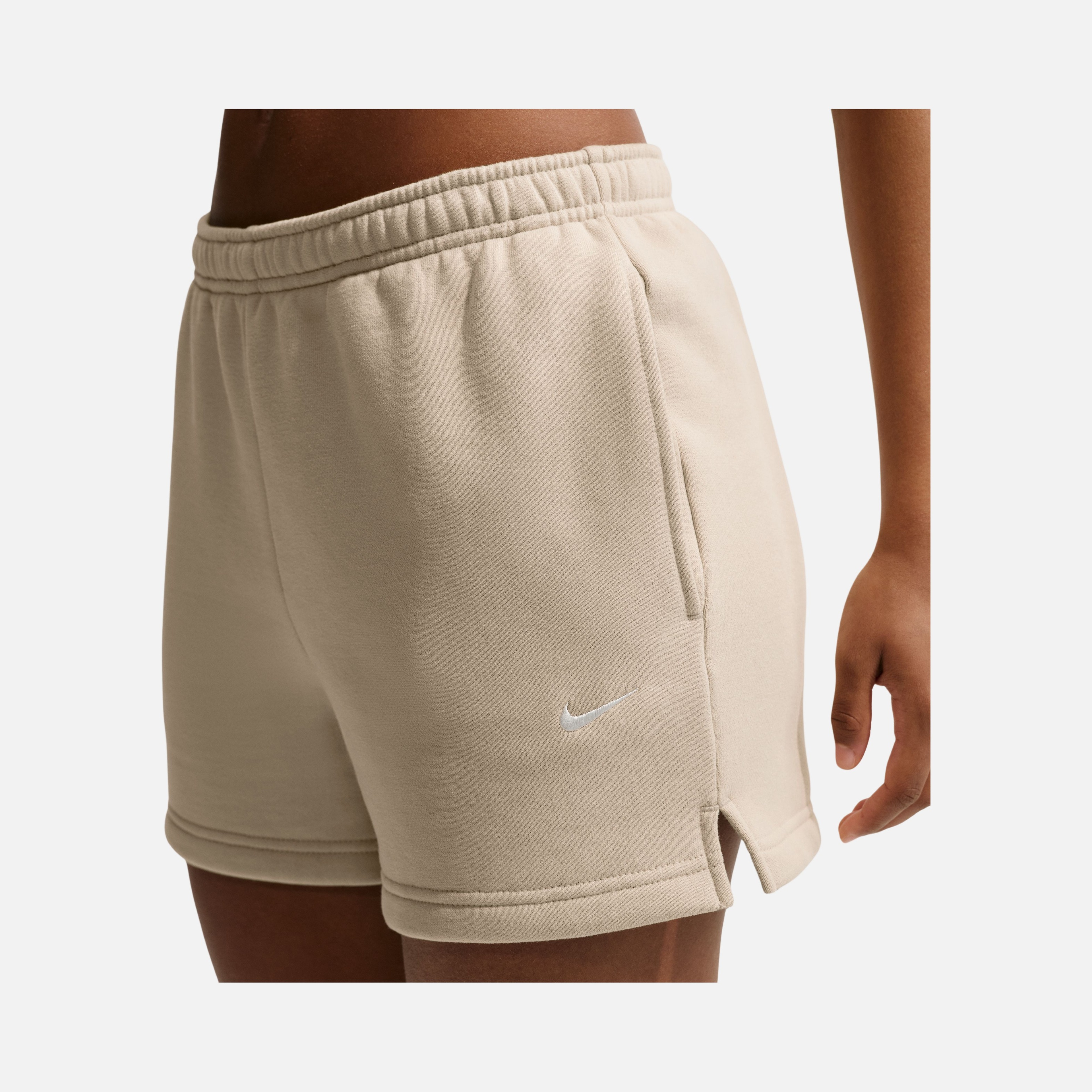 Nike Studio Fleece  Mid-Rise 4 inc Short Kadın Şort