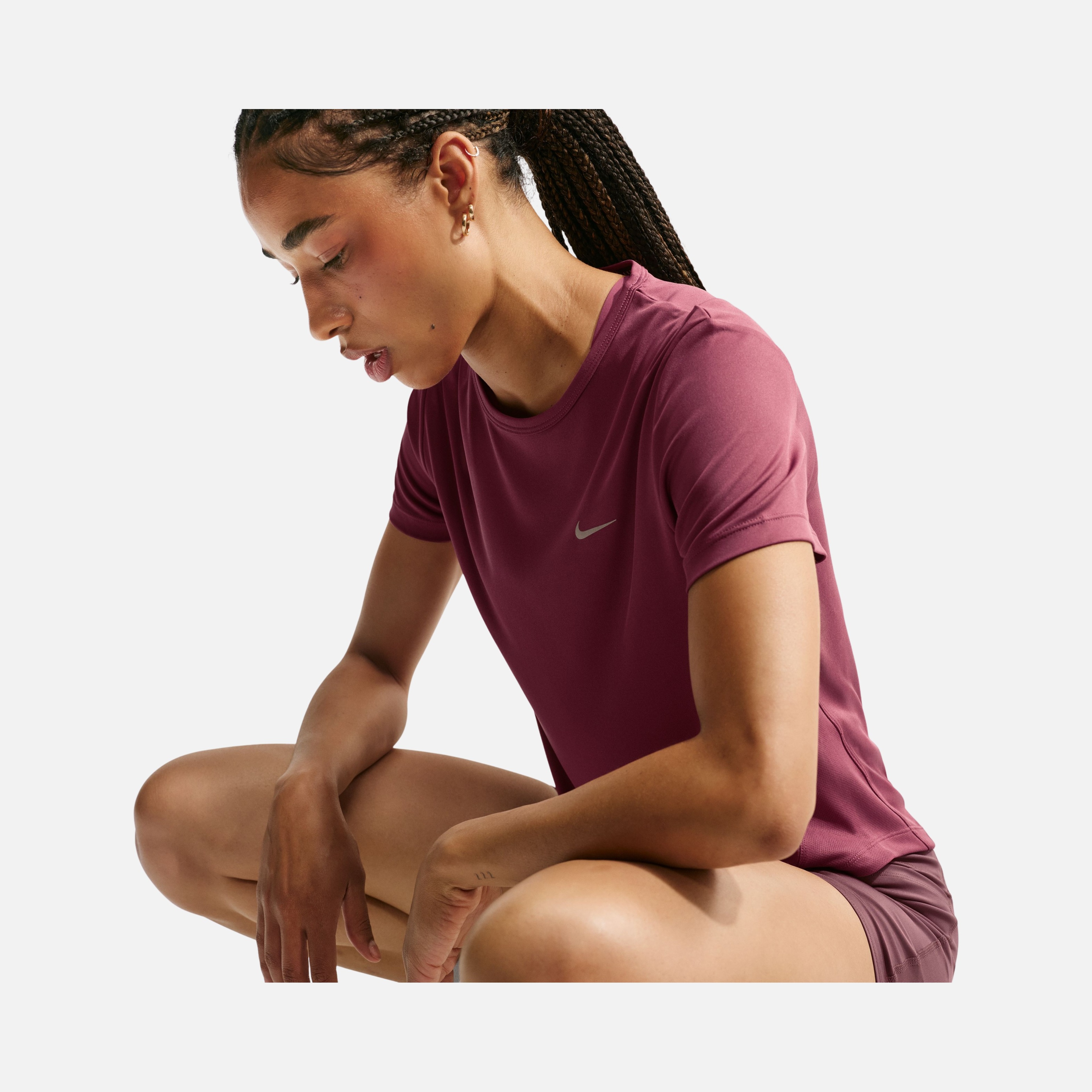 Nike W Tempo Df Ss Top Kadın Tişört