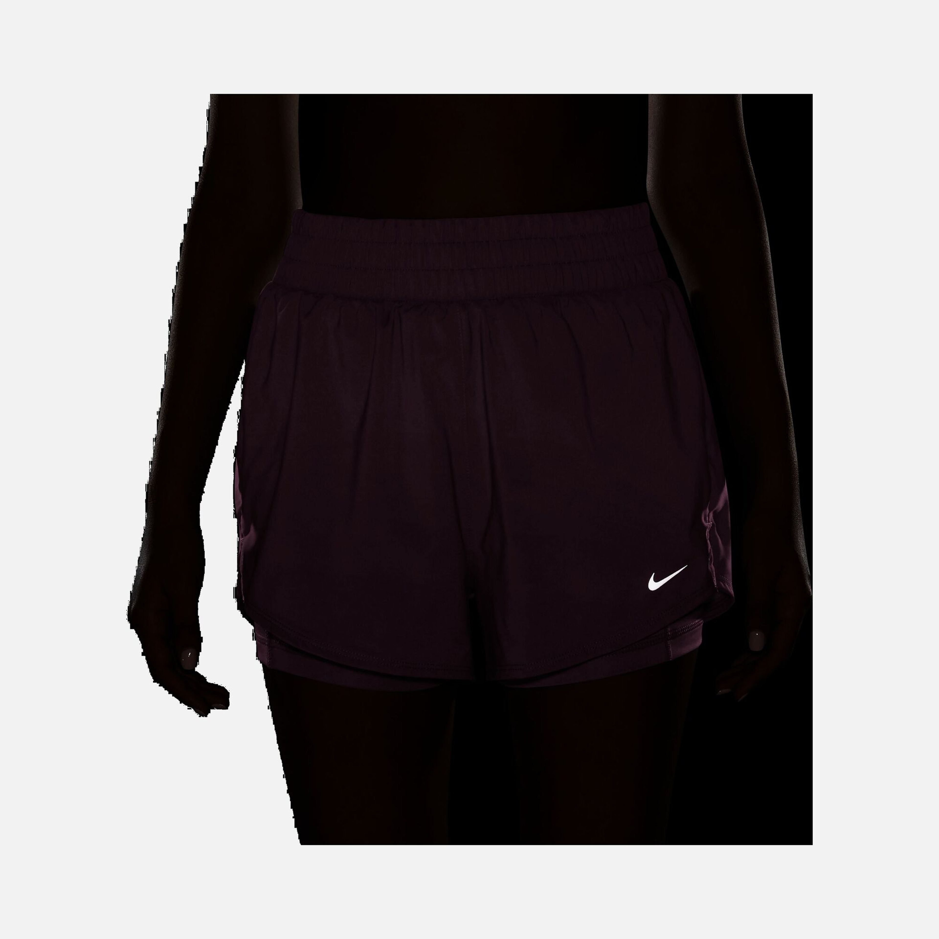 Nike Dri-Fit One High-Waisted 3" 2-in-1 Training Kadın Şort