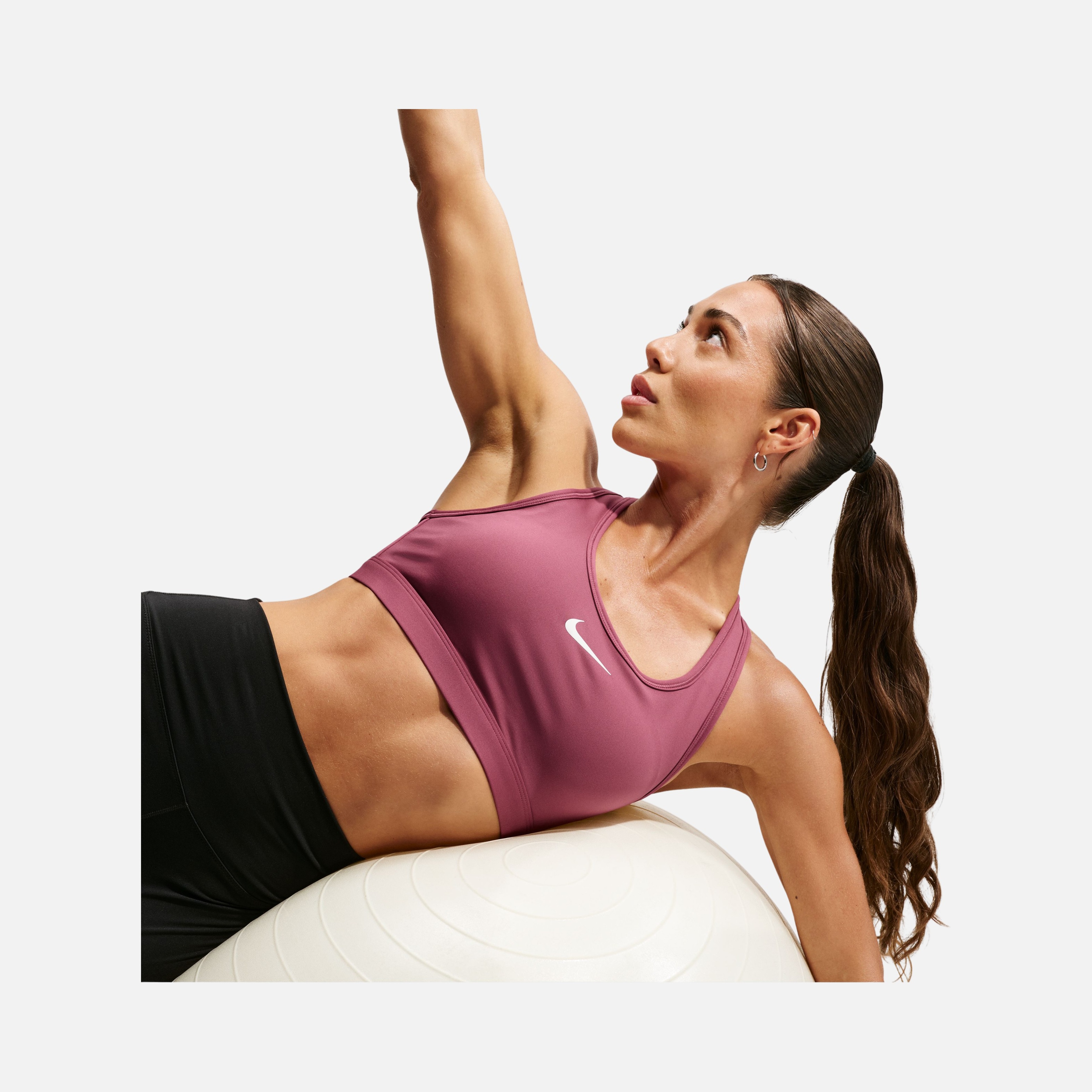 Nike Swoosh Medium Support Padded Training Kadın Bra