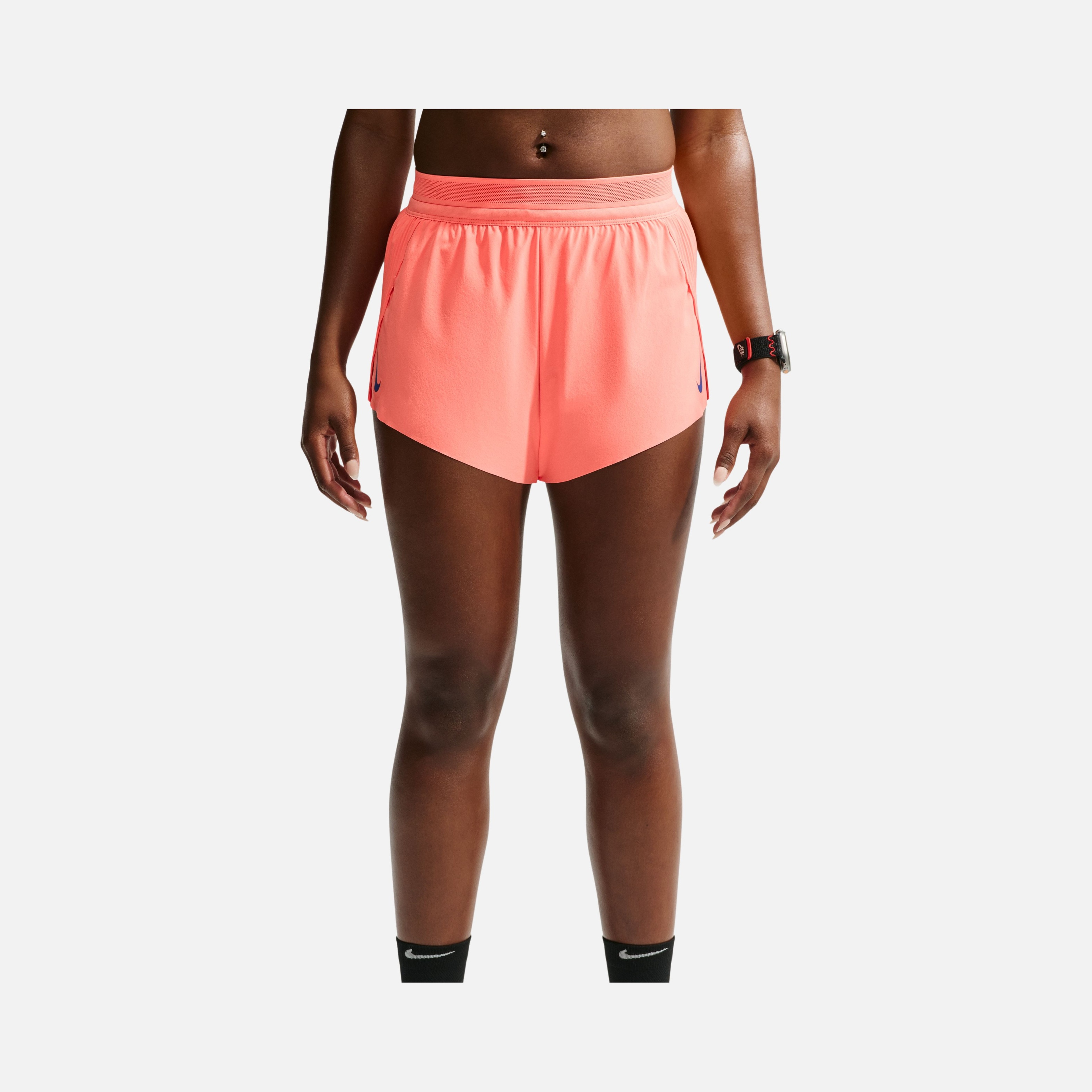 Nike AeroSwift Dri-Fit ADV Mid-Rise Brief-Lined 3" Running Kadın Şort