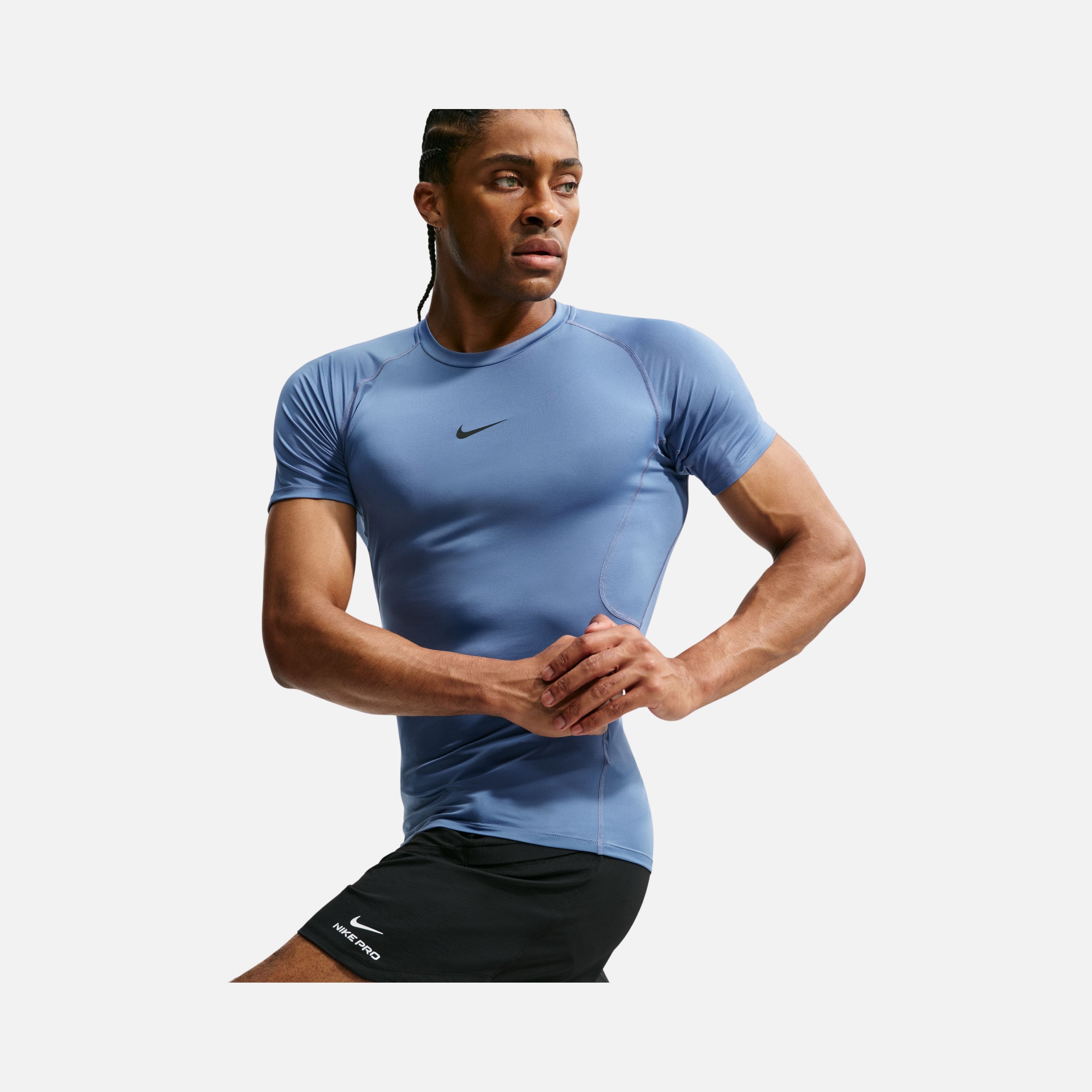 Nike Pro Dri-Fit Tight Fitness Training Short-Sleeve Erkek Uzun Kollu Tişört