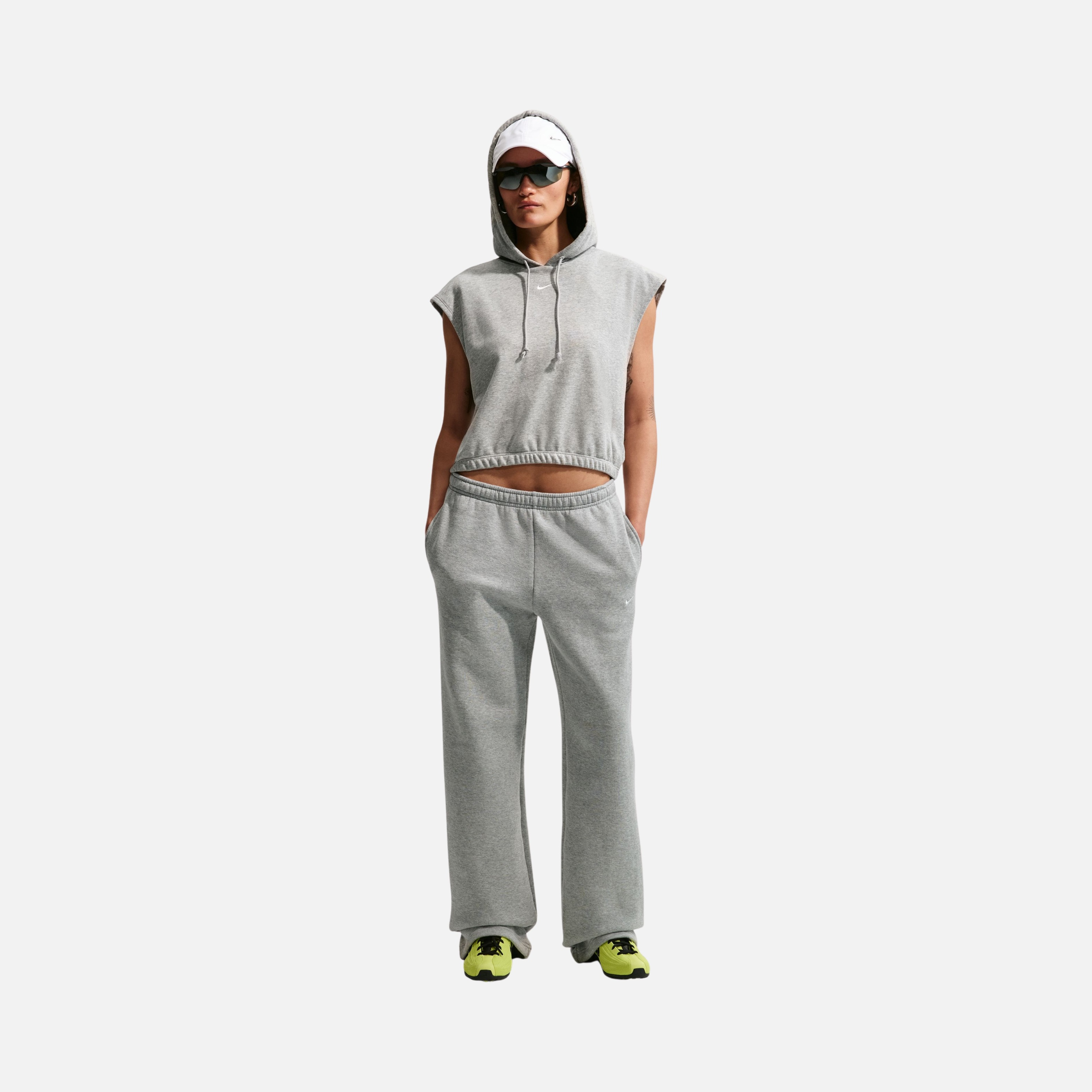 Nike Studio Medium Weight Mid-Rise Kadın Pantolon
