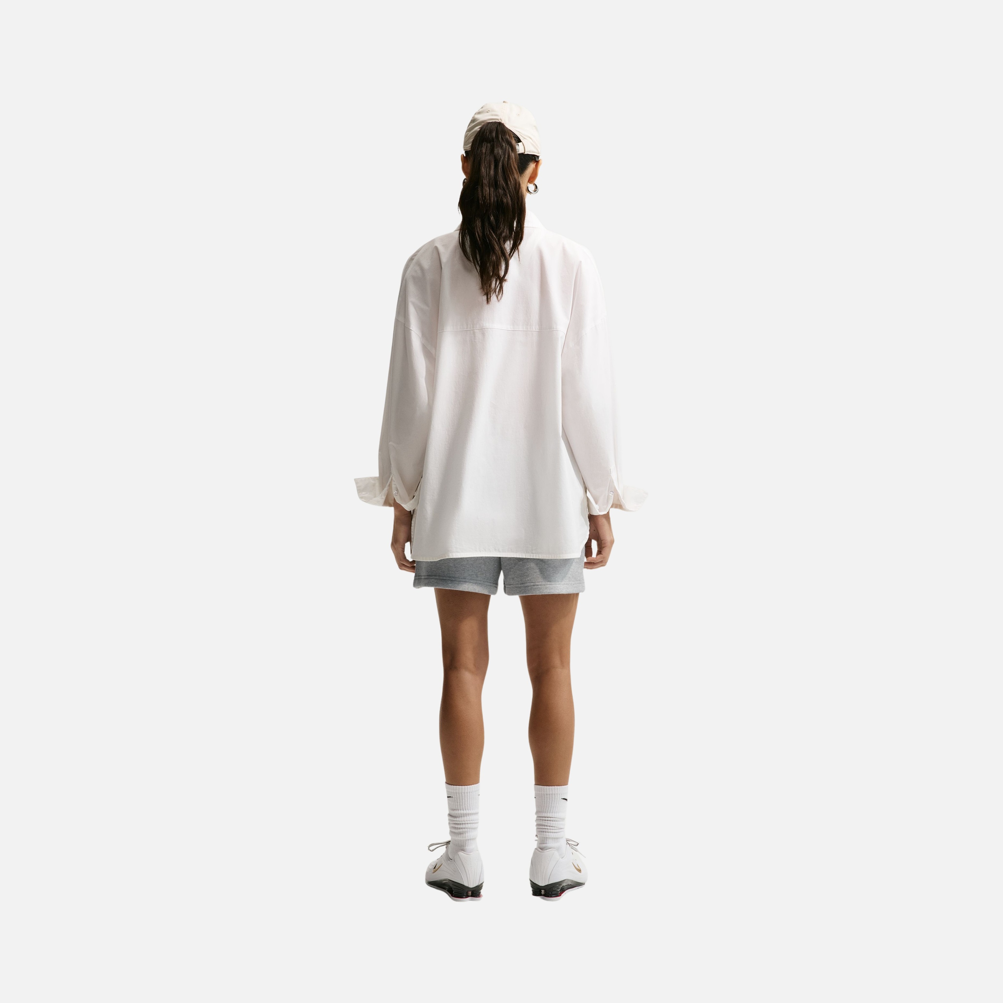 Nike Studio Fleece  Mid-Rise 4 inc Short Kadın Şort