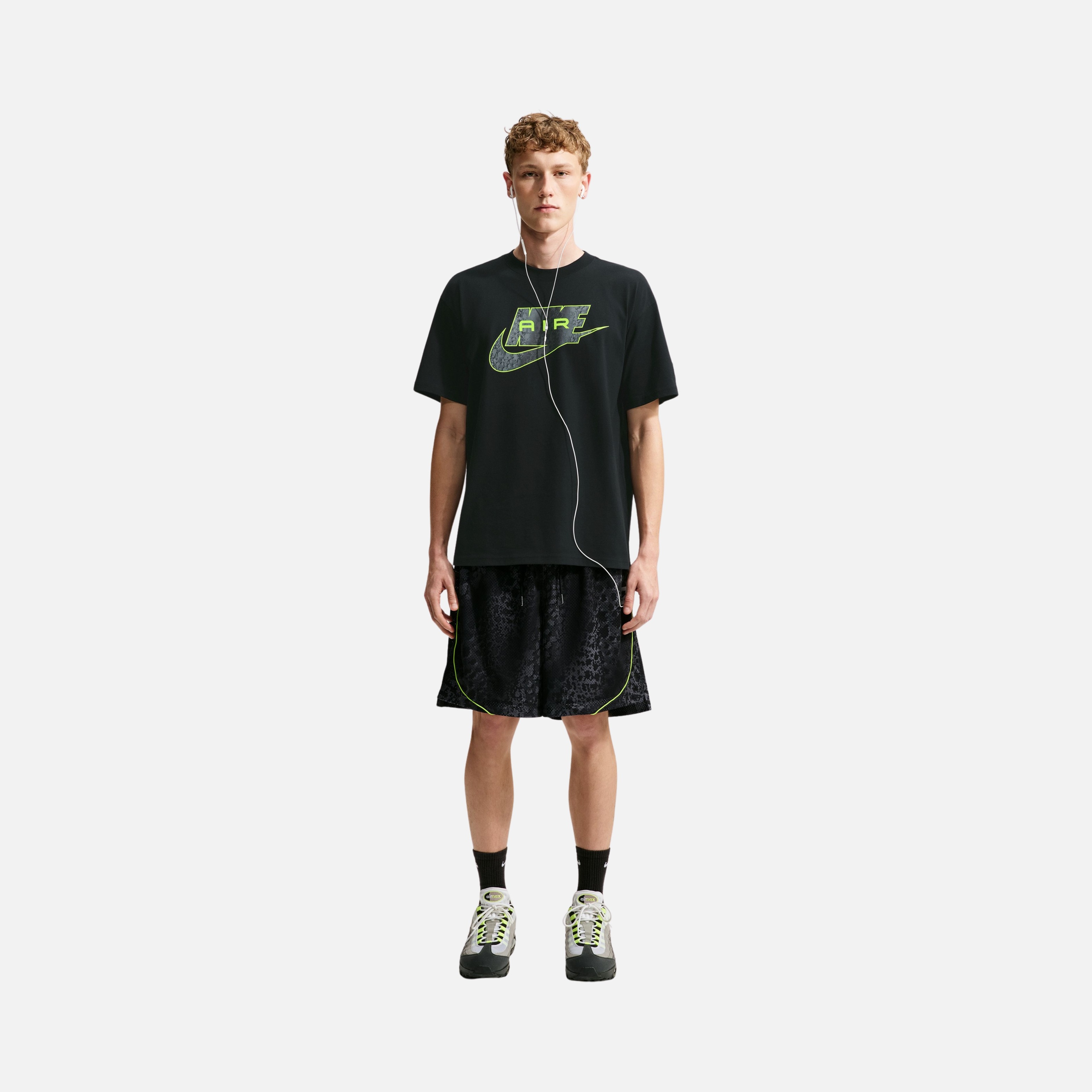 Nike Nsw Loose Fit Air Aop Erkek Tişört