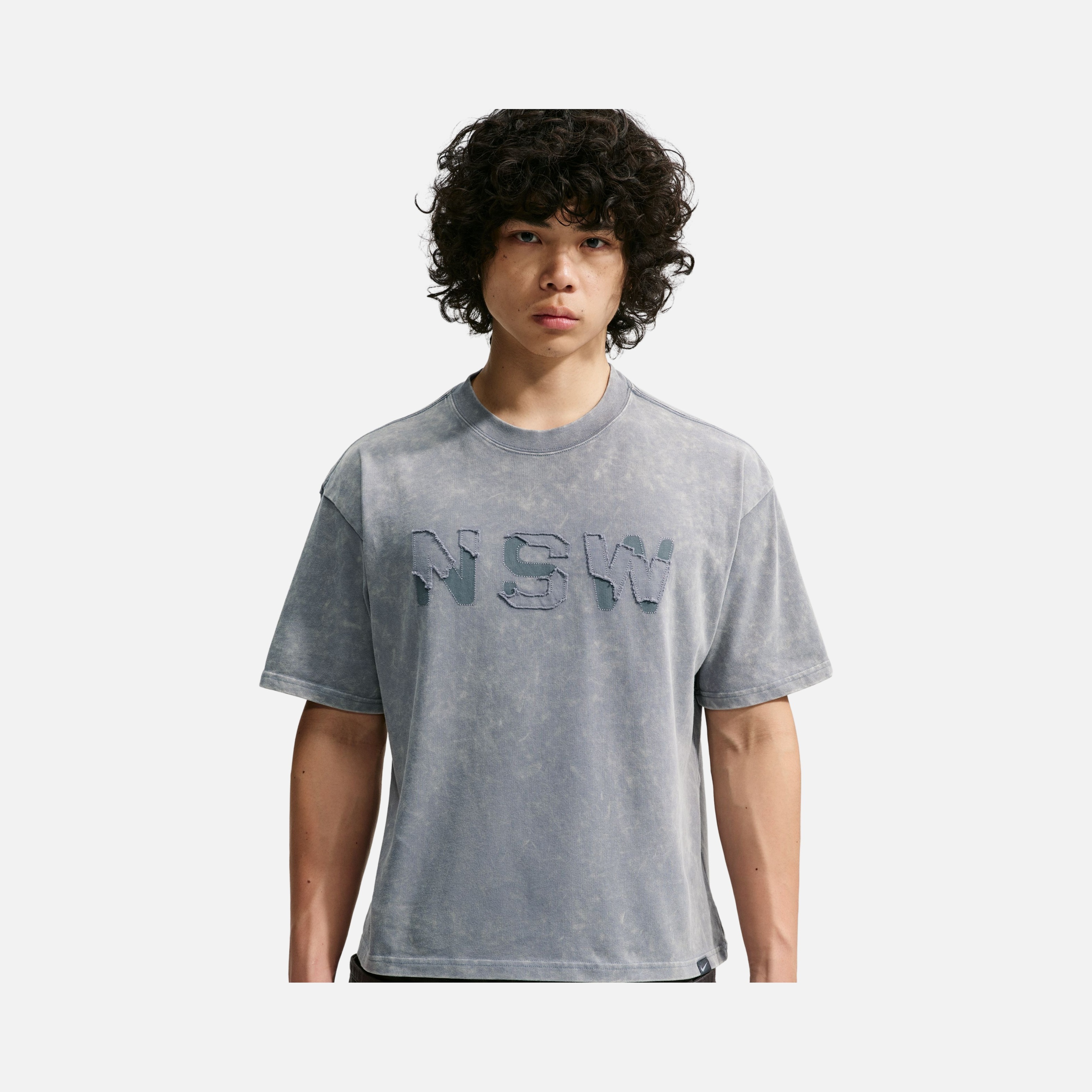 Nike Nsw Loose Fit Distressed Erkek Tişört