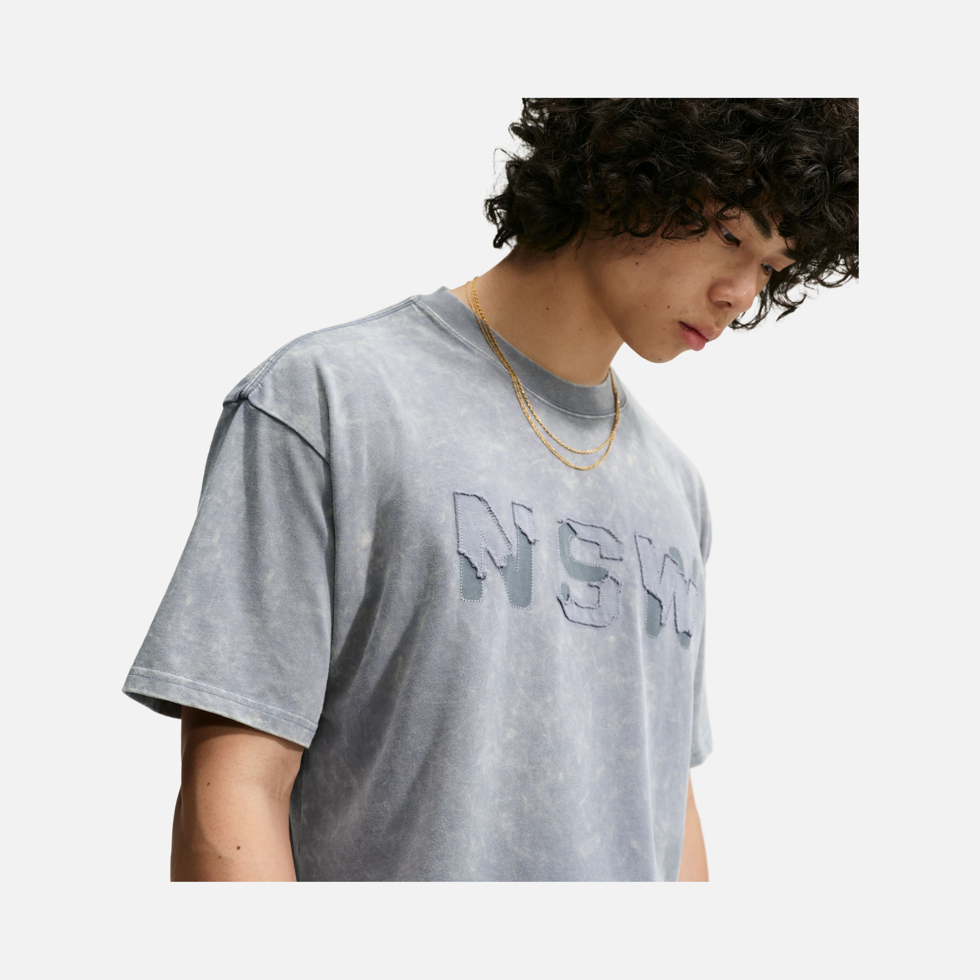 Nike Nsw Loose Fit Distressed Erkek Tişört