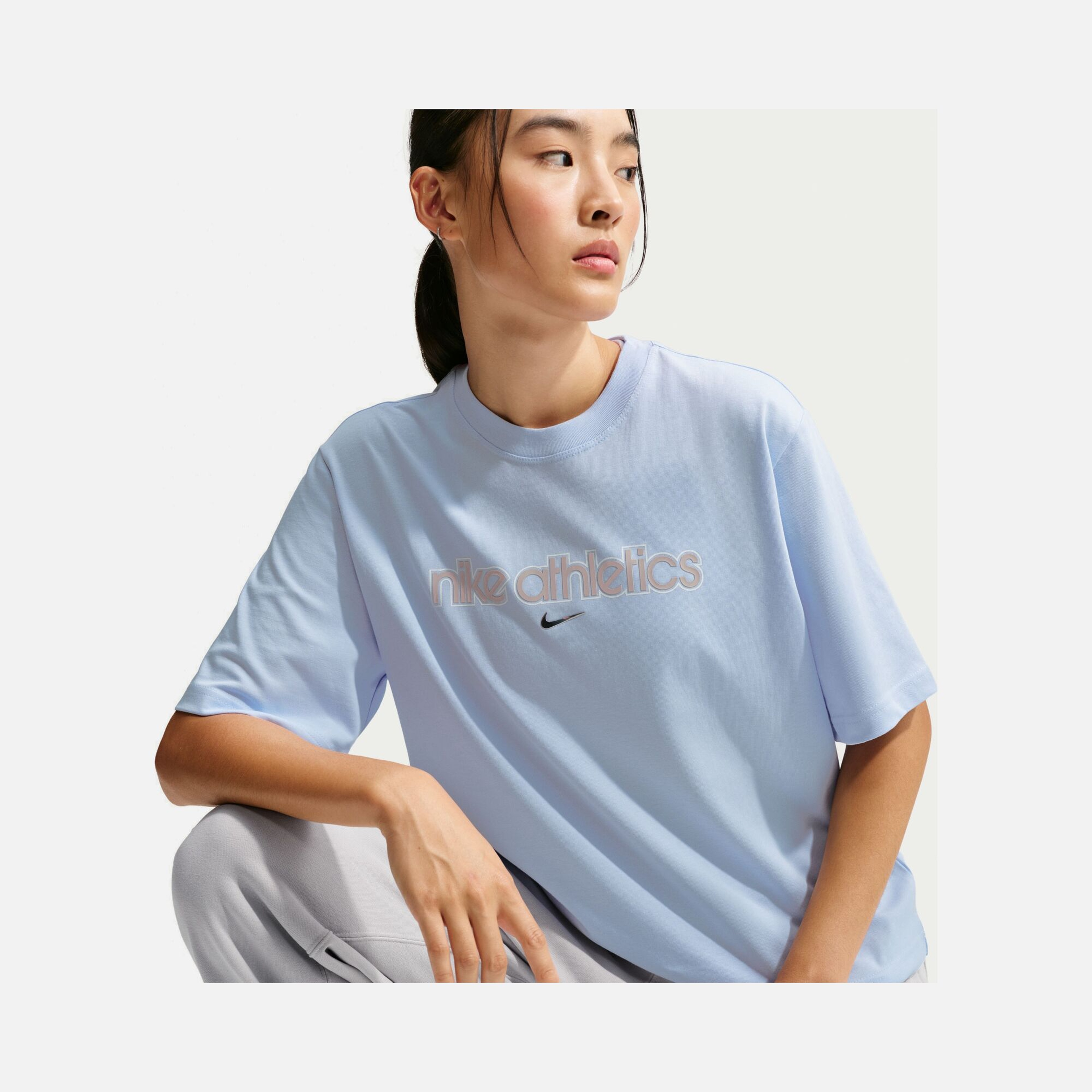 Nike Nsw Essential Ss Boxy Gls Kadın Tişört