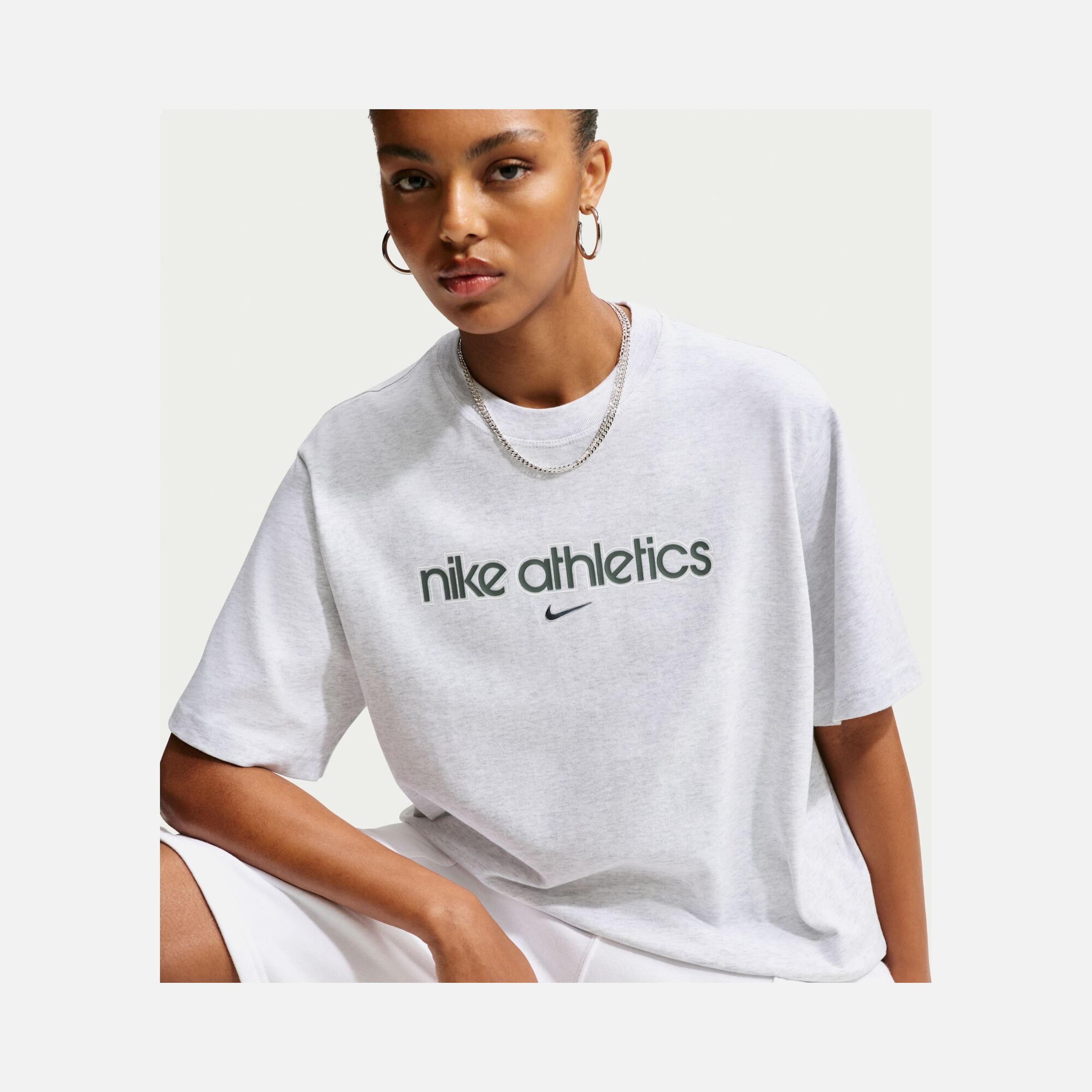 Nike Nsw Essential Ss Boxy Gls Kadın Tişört