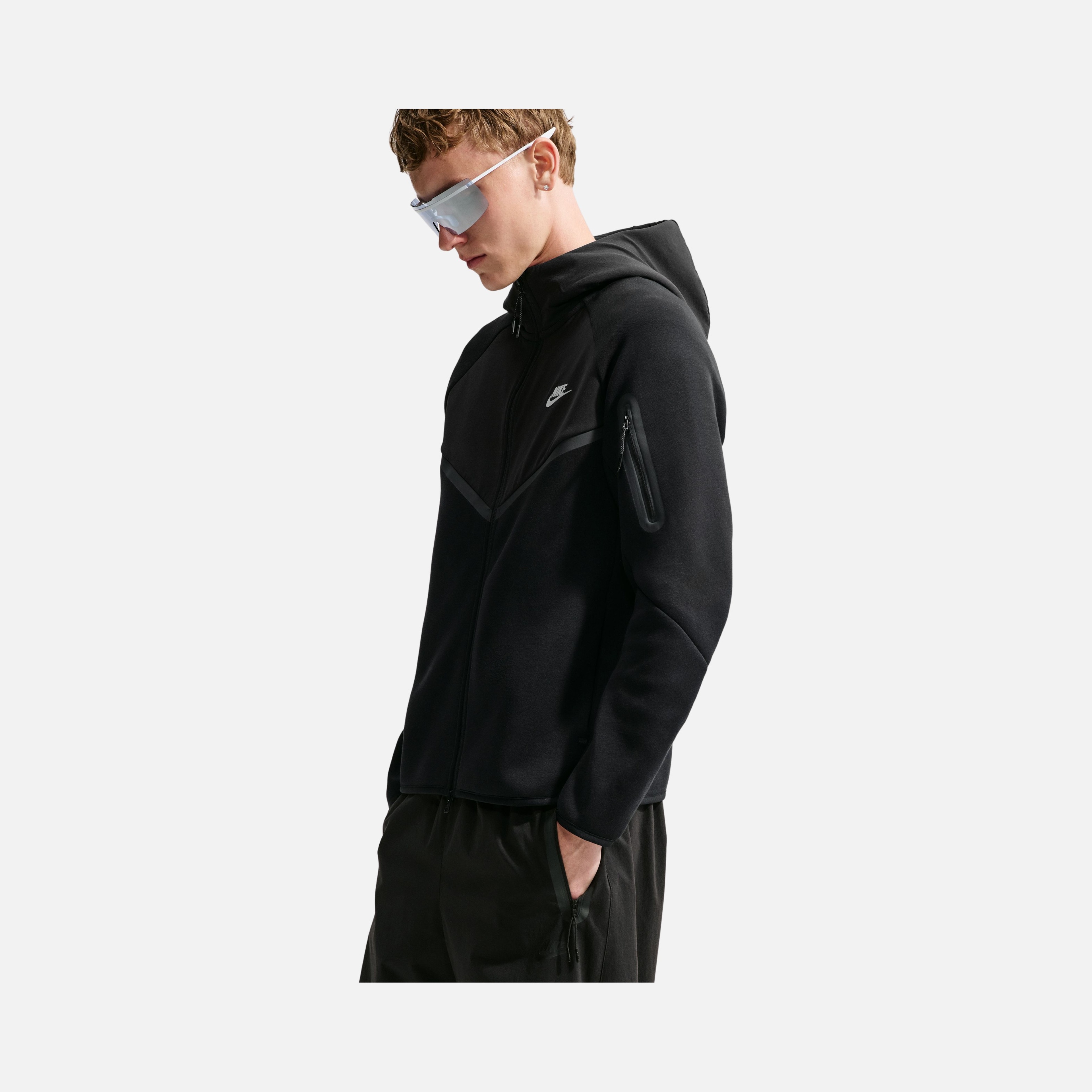 Nike M Tech Fleece Mix Wr Hoodie Erkek Ceket