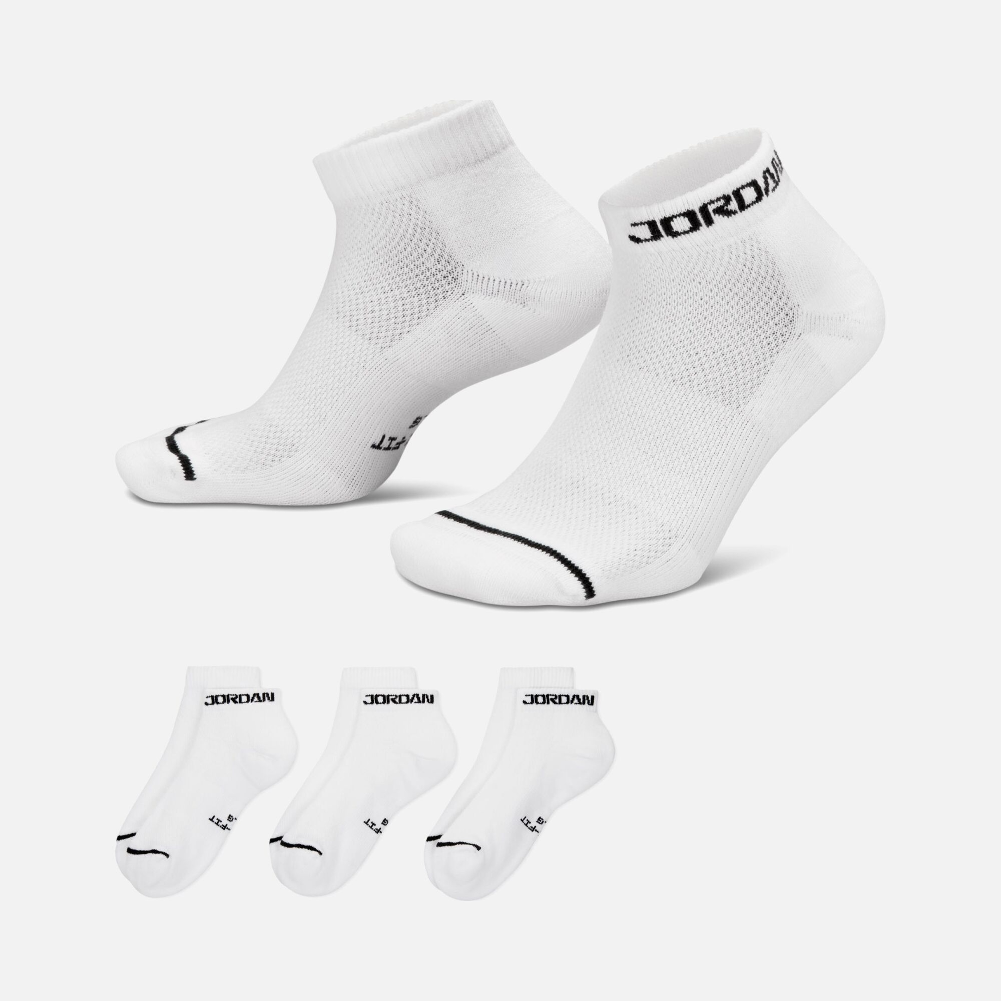 Nike Jordan Ed Elvd Low 3Pk Erkek Çorap