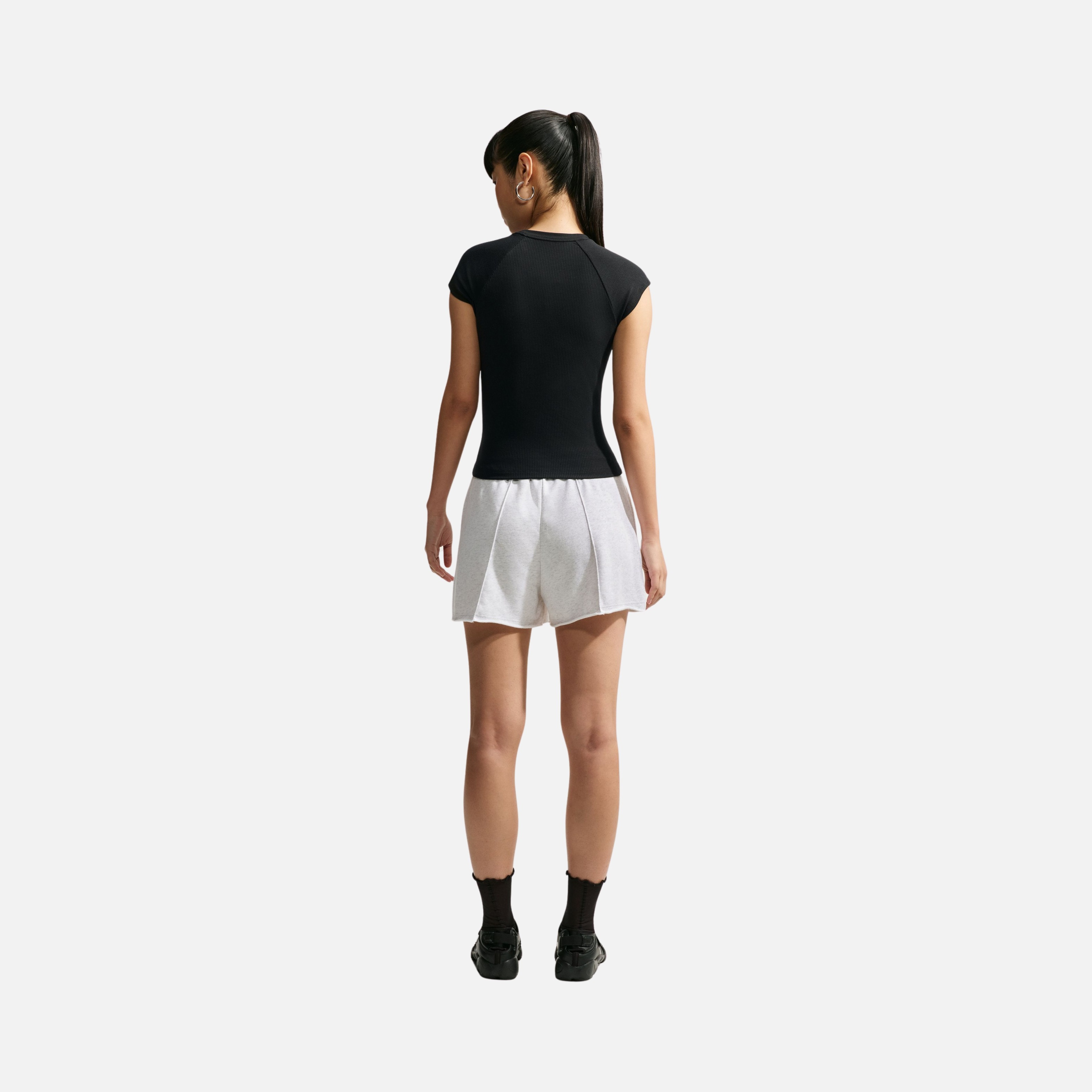 Nike Nsw Chill Knit Rib Ss Top Kadın Tişört