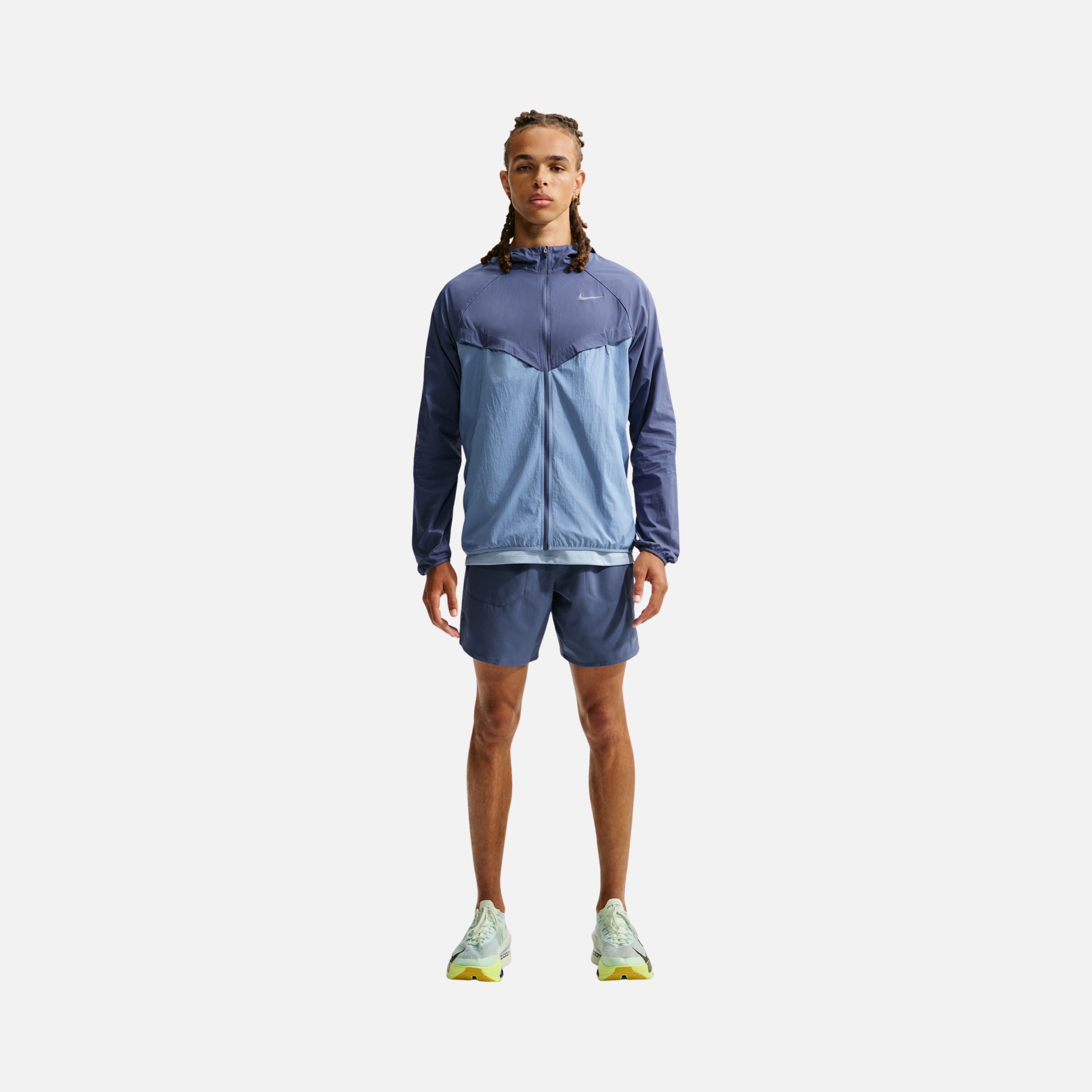 Nike Stride Repel UV Running Full-Zip Hooded Erkek Ceket