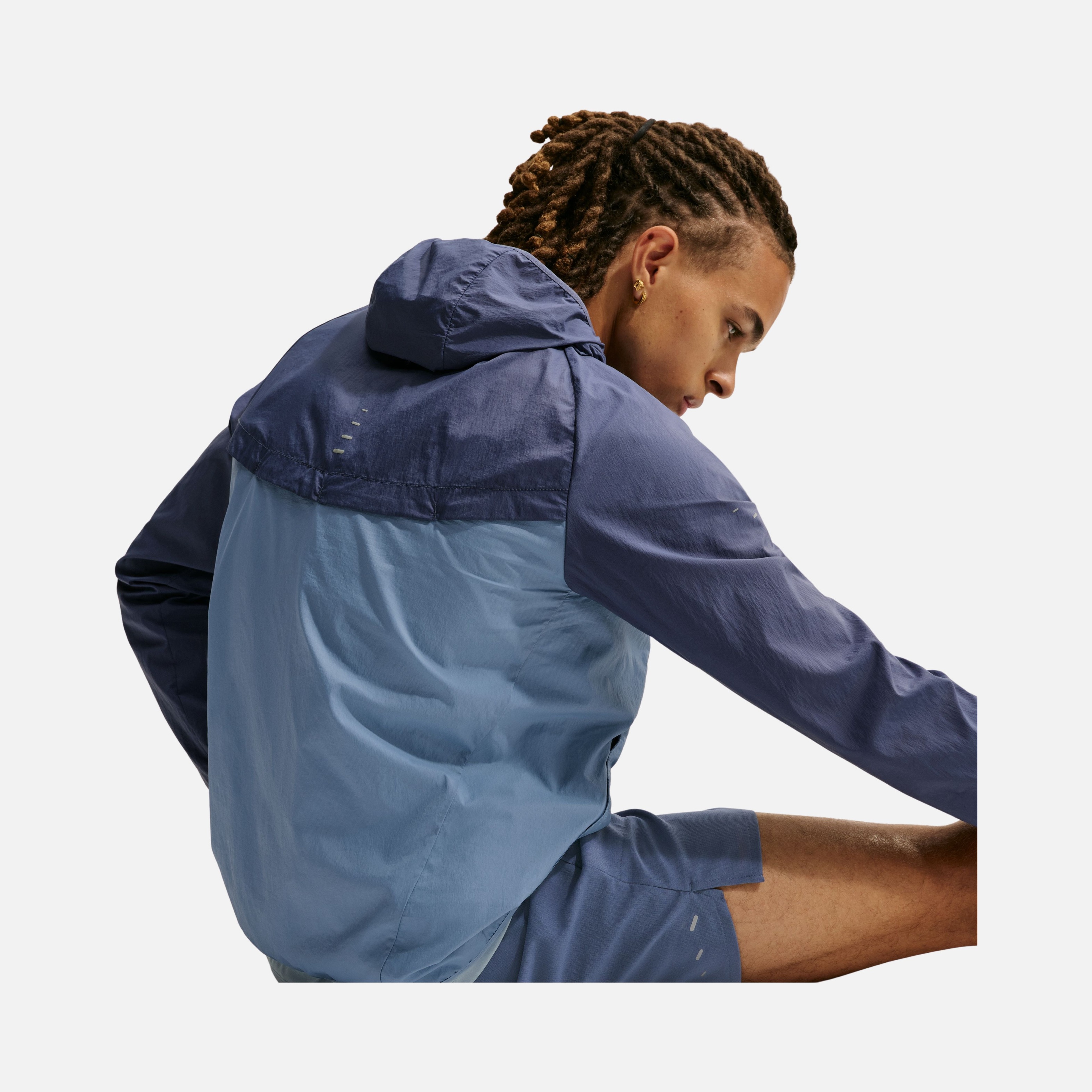 Nike Stride Repel UV Running Full-Zip Hooded Erkek Ceket