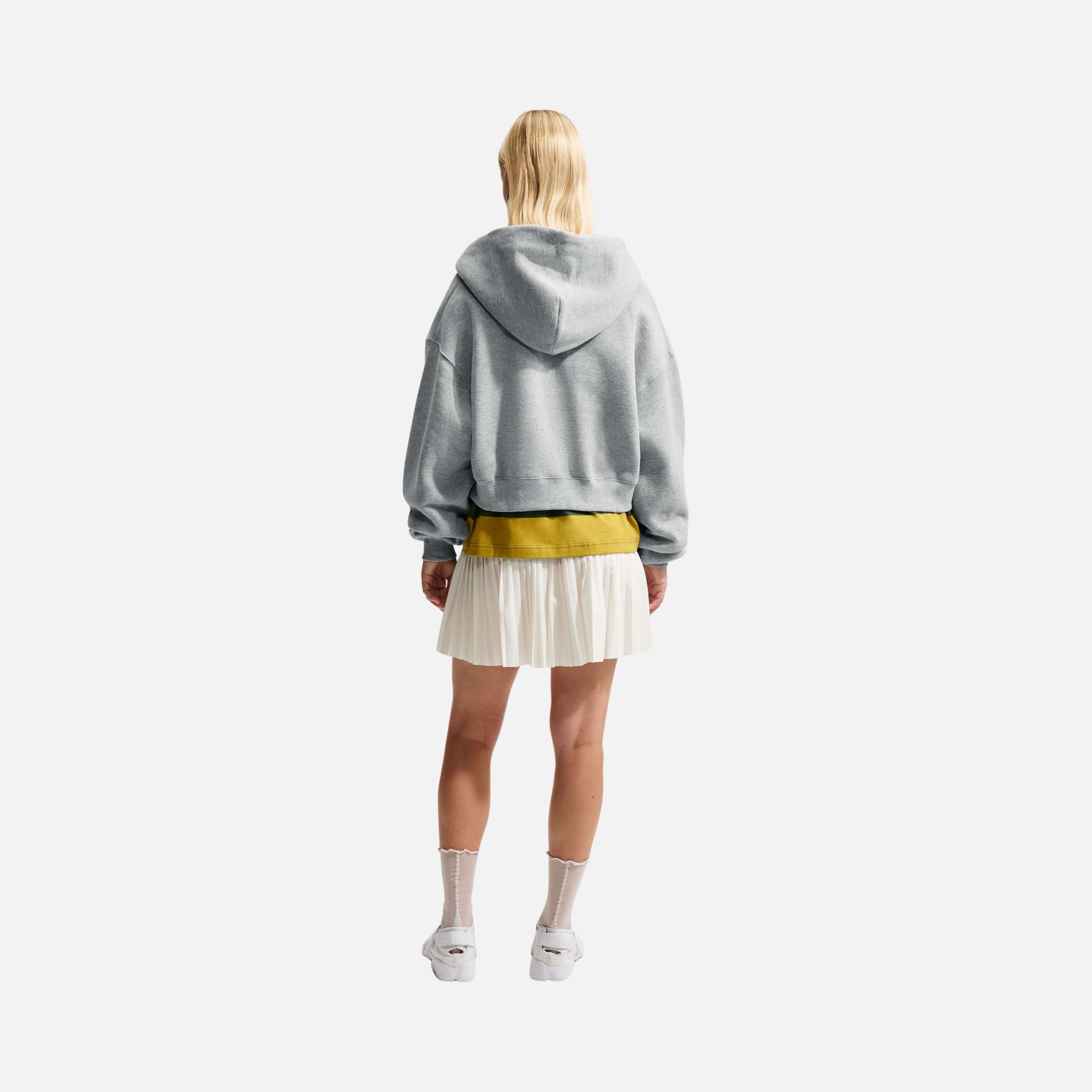 Nike Studio Fleece Oversized Cropped Full-zip Kadın Ceket