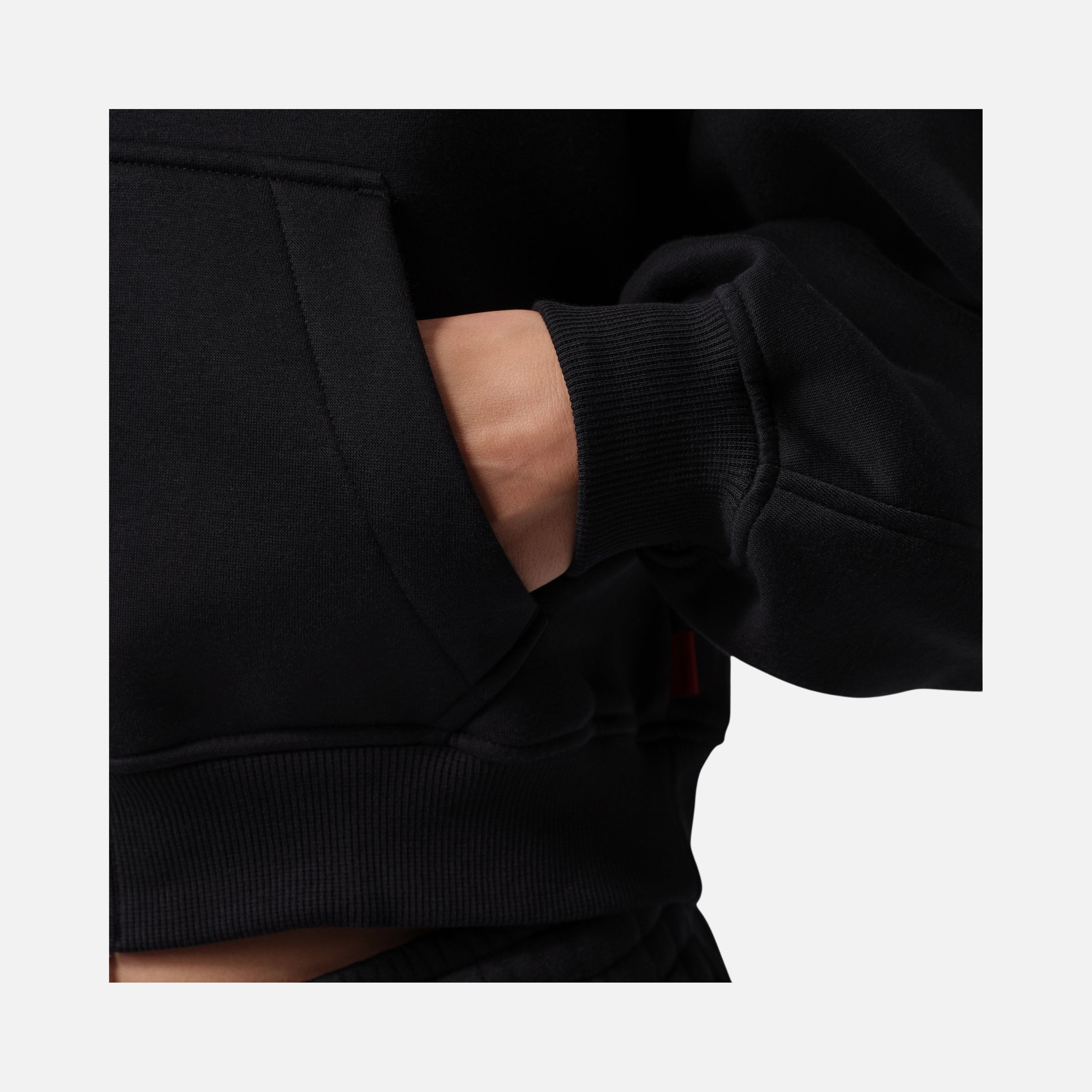 Nike Jordan Brooklyn Fleece Md Crop Full-zip Kadın Ceket