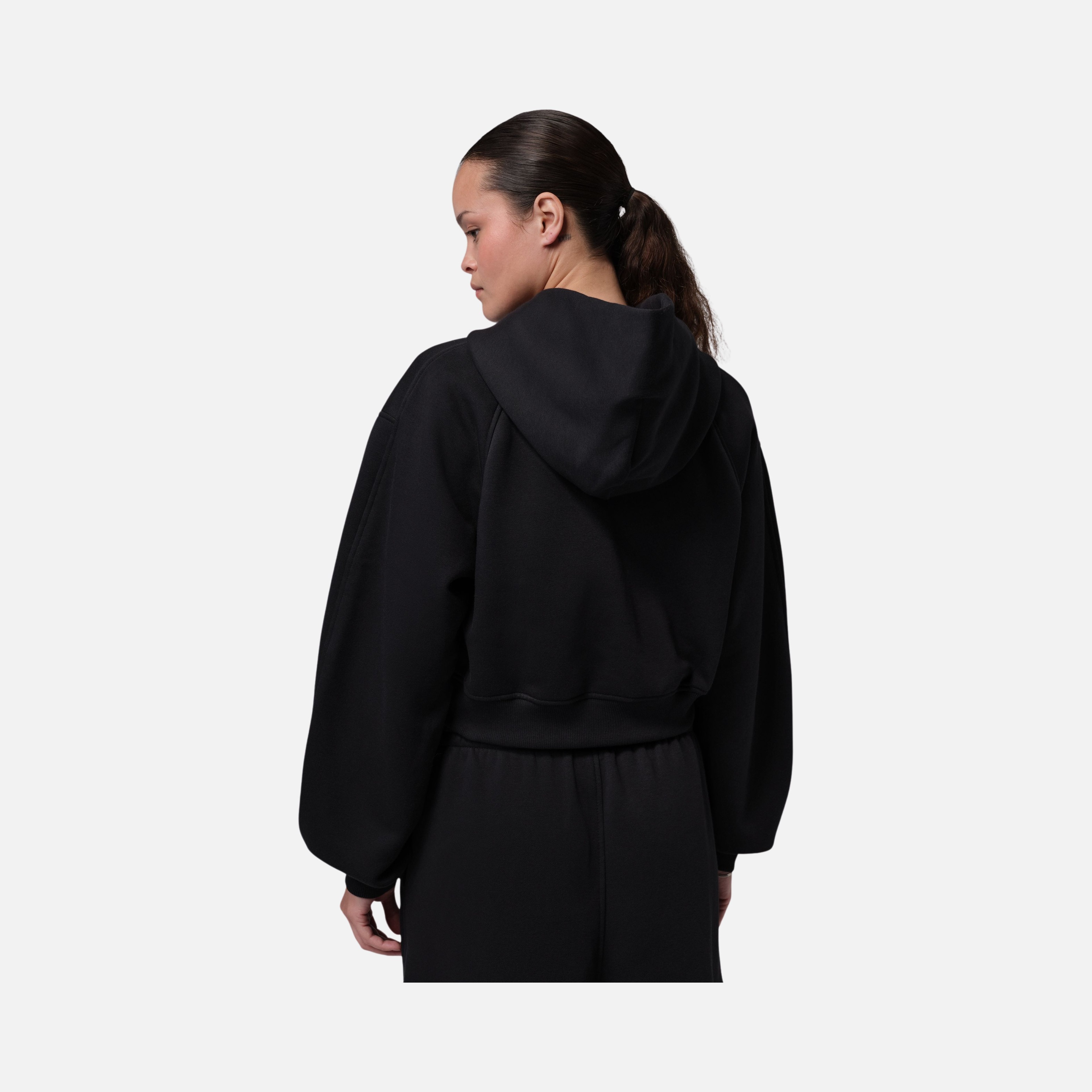 Nike Jordan Brooklyn Fleece Md Crop Full-zip Kadın Ceket