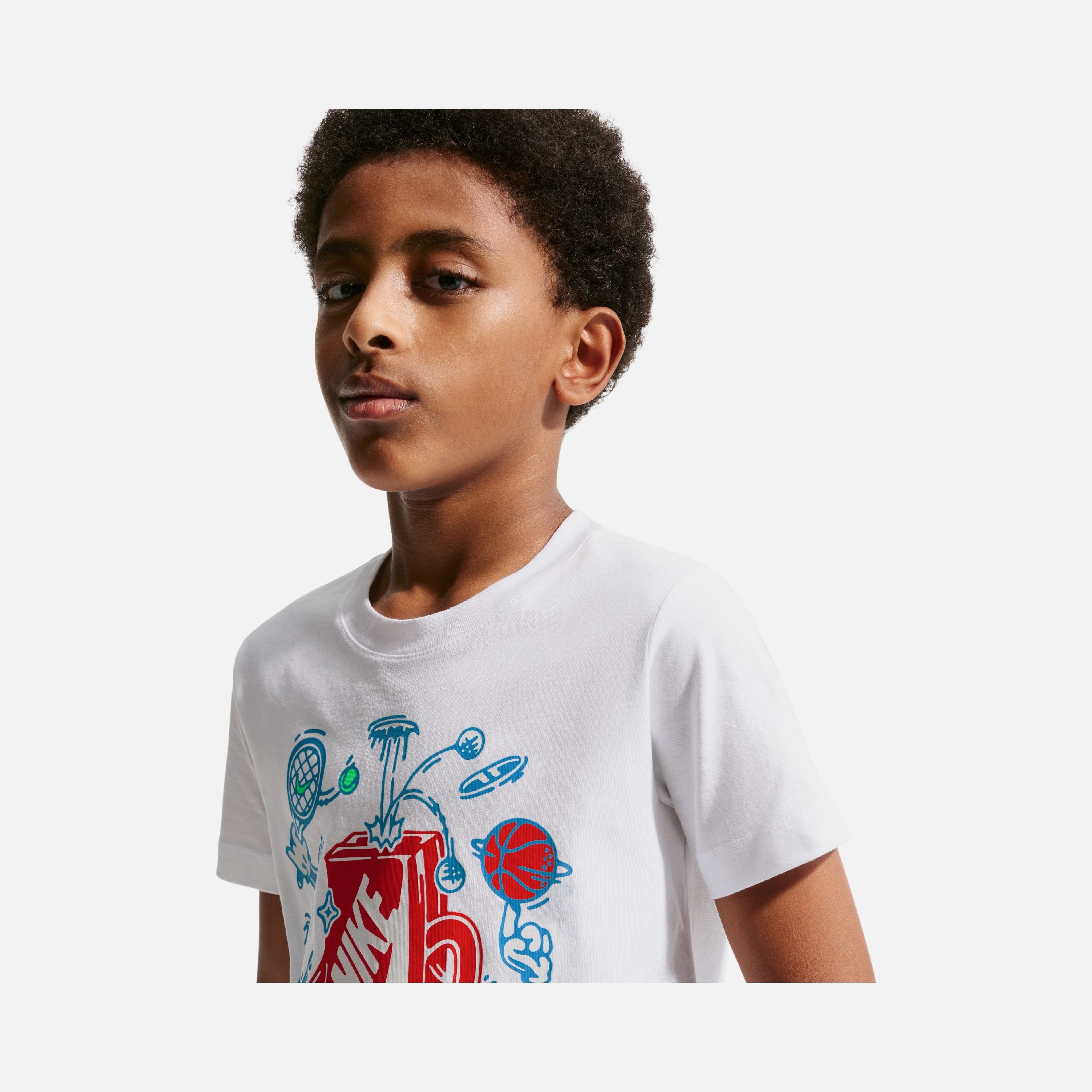 Nike Sportswear Boxy Mlt Spt Çocuk Tişört