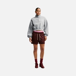 Nike Studio Fleece Mid Waist Oversized Crop Quarter Zip Kadın Sweatshirt