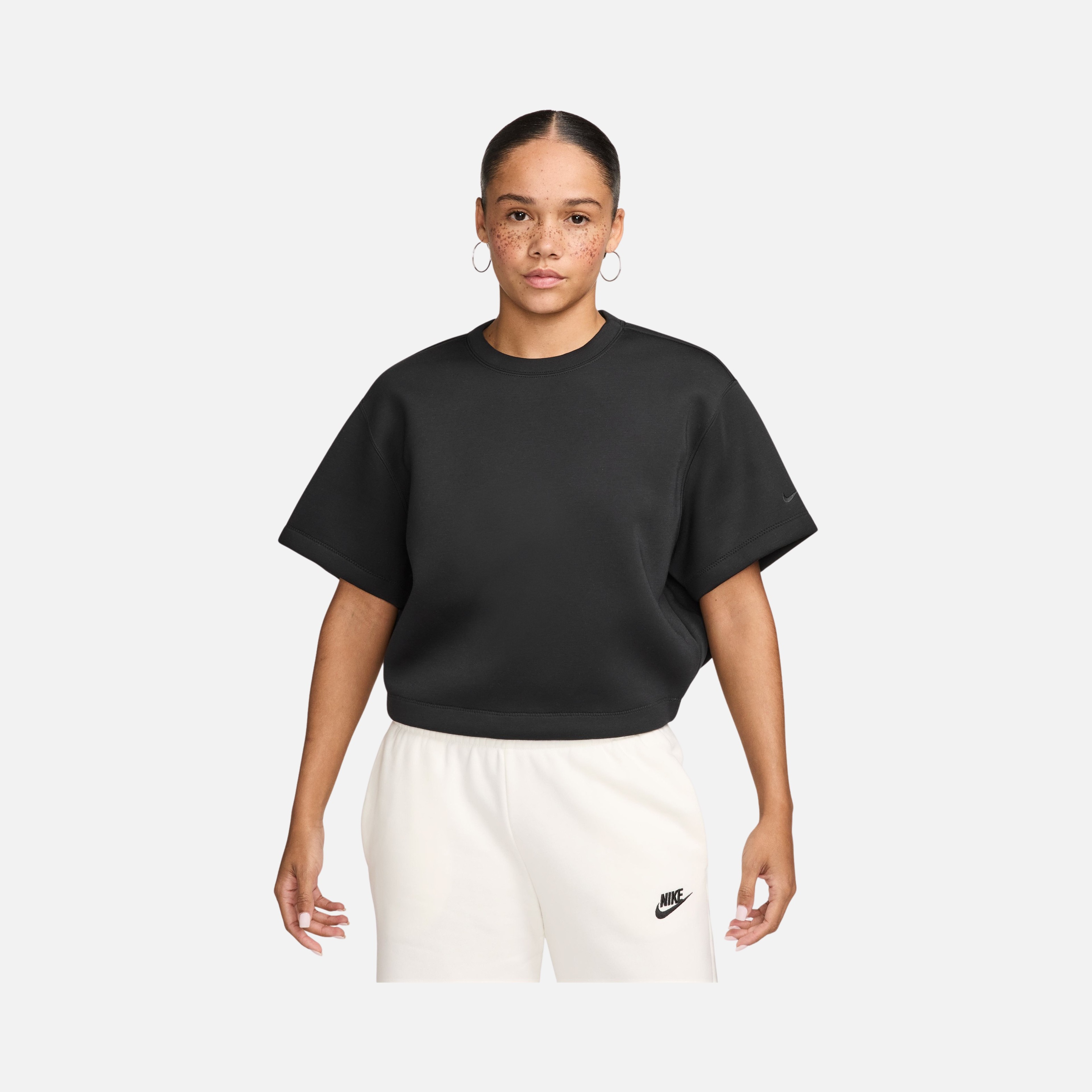 Nike Pregame Fleece Top Kadın Tişört