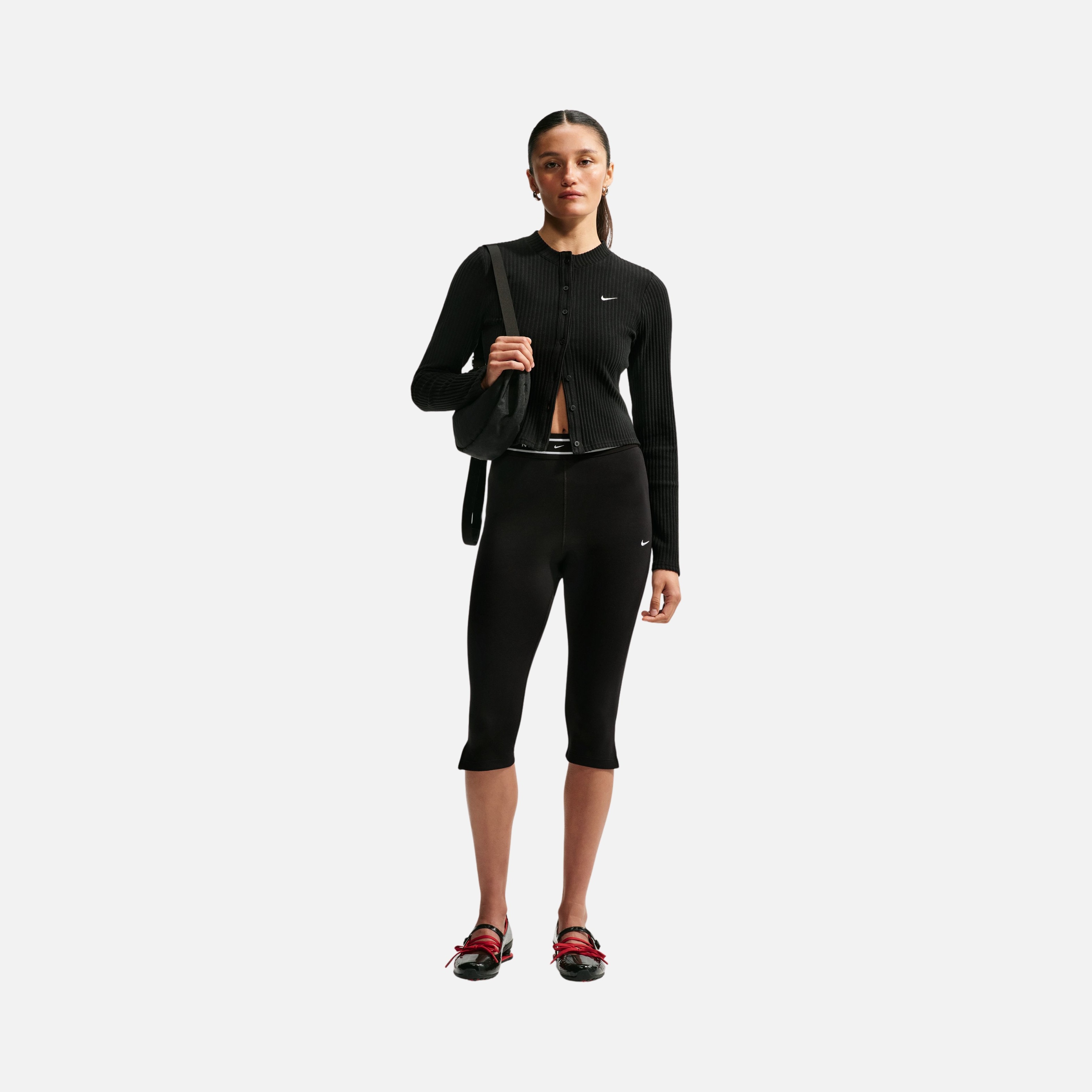 Nike Chill Jersey Capri Kadın Tayt