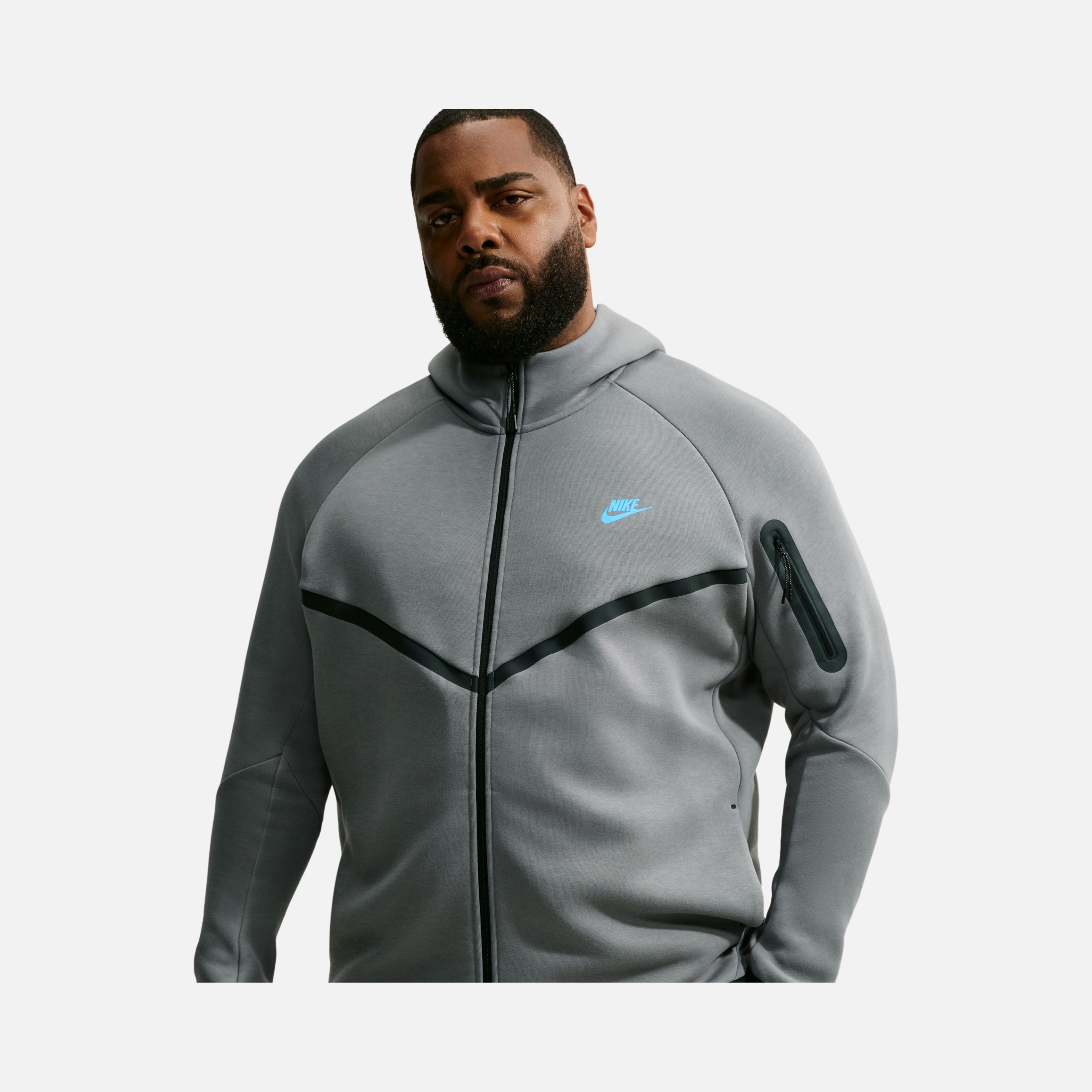 Nike Sportswear Tech Fleece Windrunner SS25 Full-Zip Hoodie Erkek