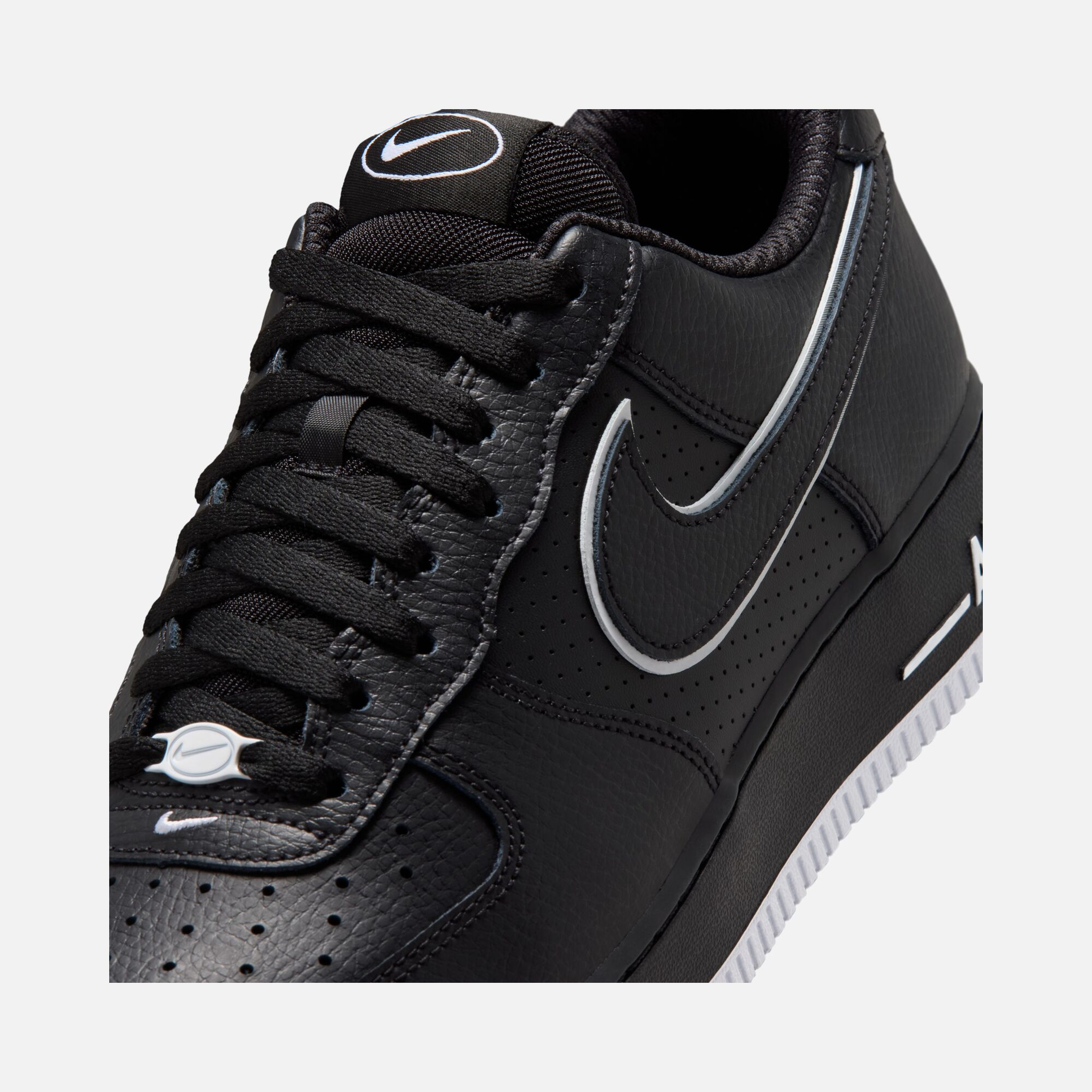 Nike Air Force 1 '07 LV8 "Black" Erkek Spor Ayakkabı
