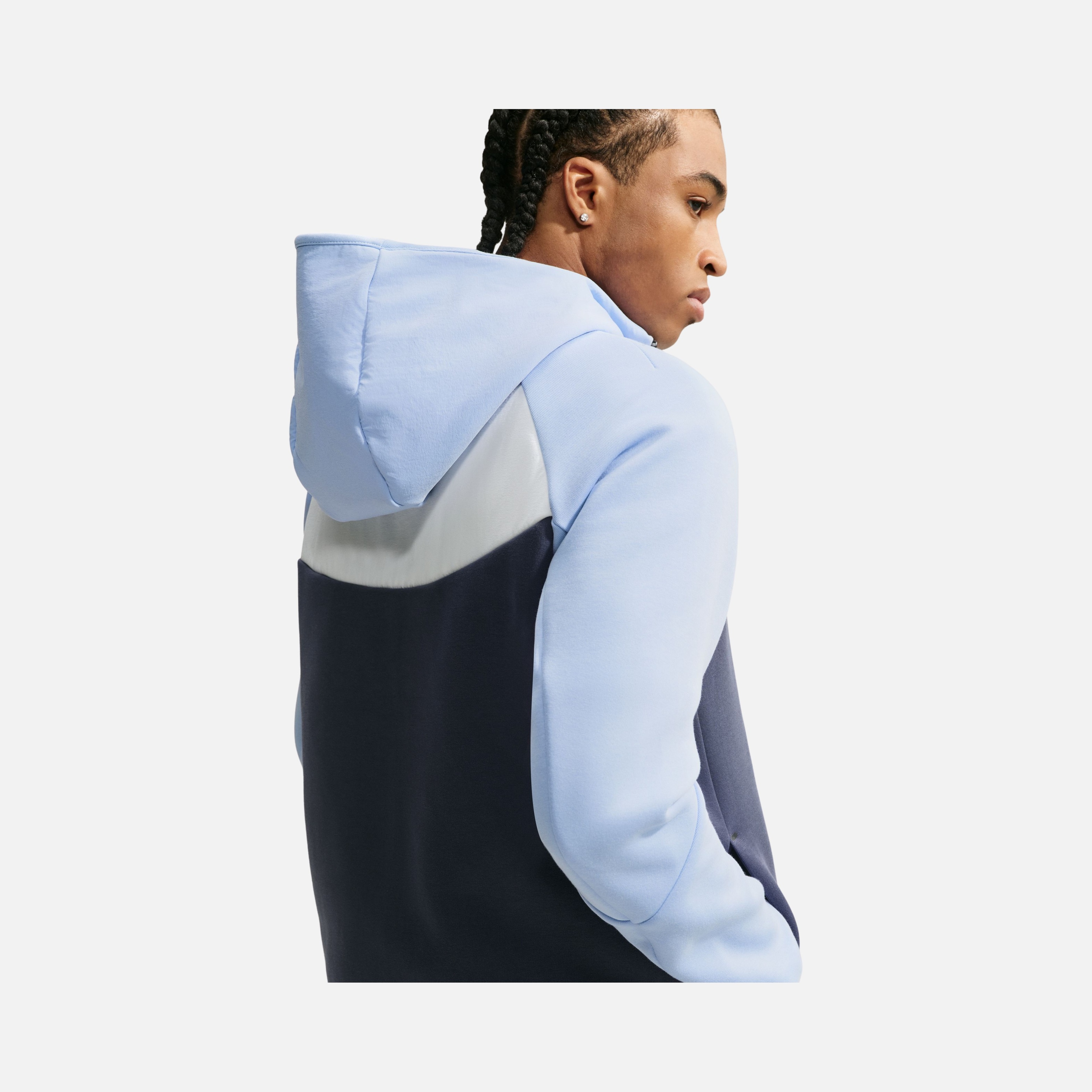 Nike M Tech Fleece Mix Wr Hoodie Erkek Ceket