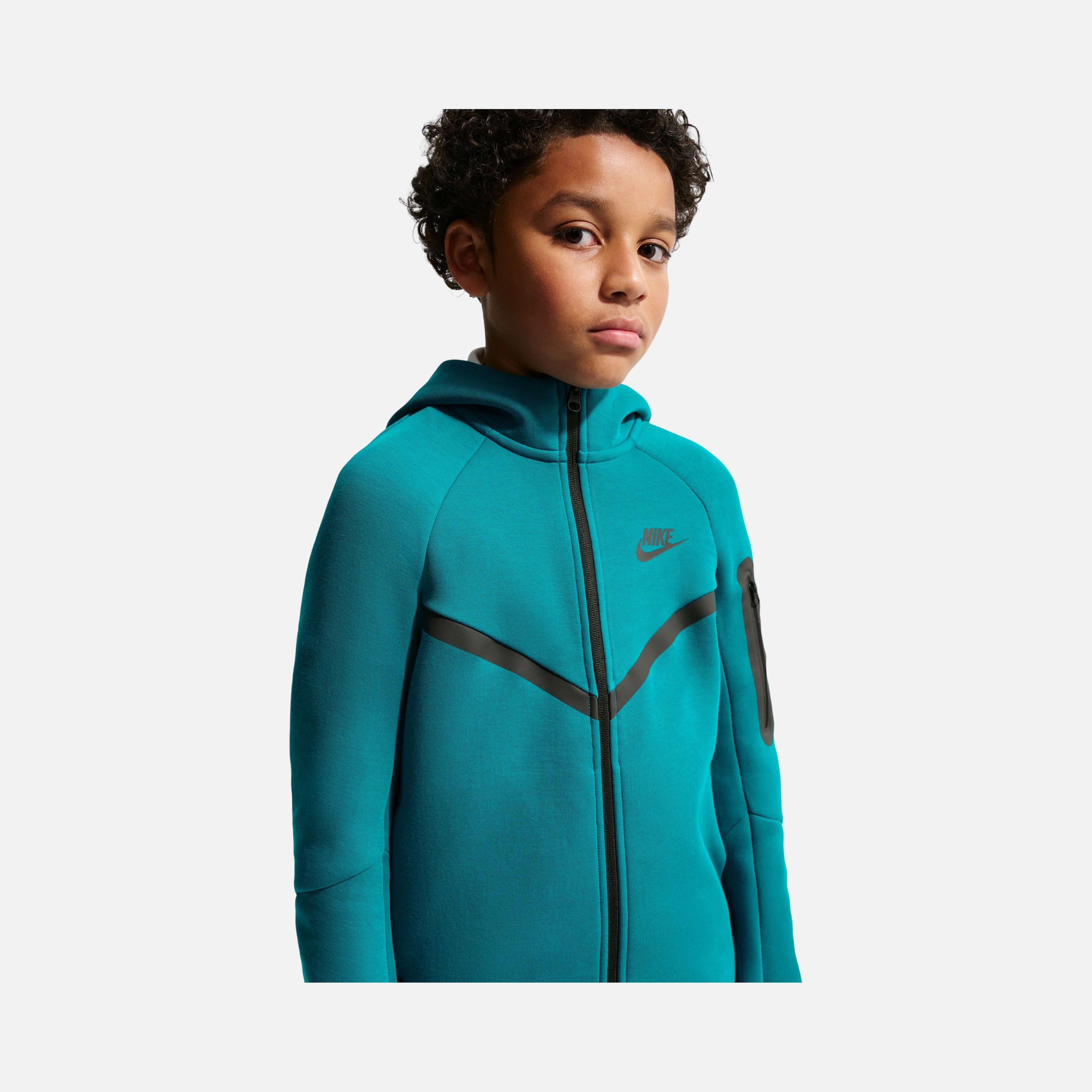 Nike Sportswear Smooth Tech Fleece Full-Zip Hooded Çocuk Ceket