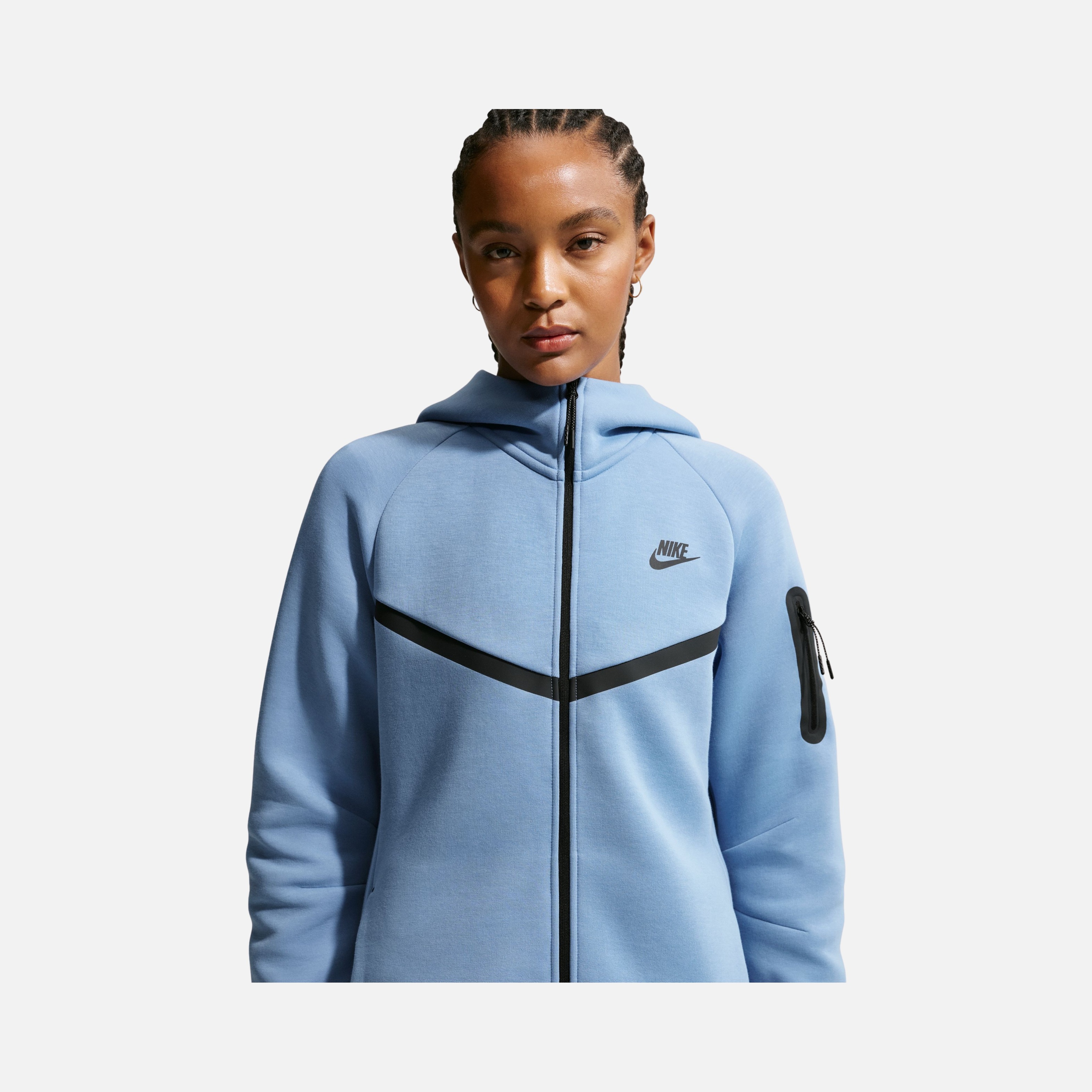 Nike Sportswear Tech Fleece Windrunner Full-Zip Hooded SS25 Kadın Ceket