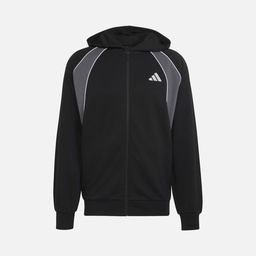 adidas Seasonal Essentials Colour Block French Terry Full-Zip Hooded Erkek Ceket