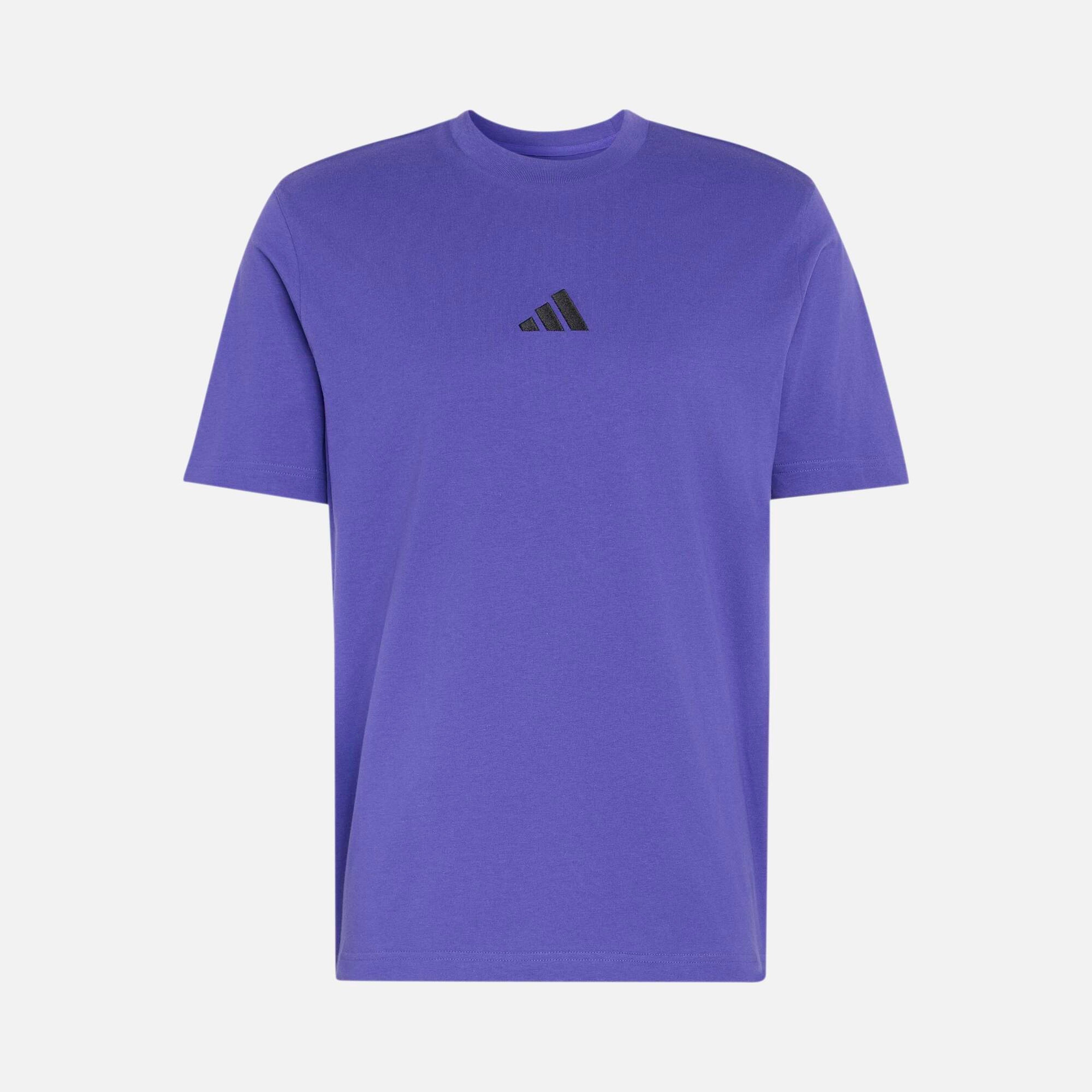 adidas Sportswear Essentials Embroidered Small Logo Single Jersey Short-Sleeve Erkek Tişört
