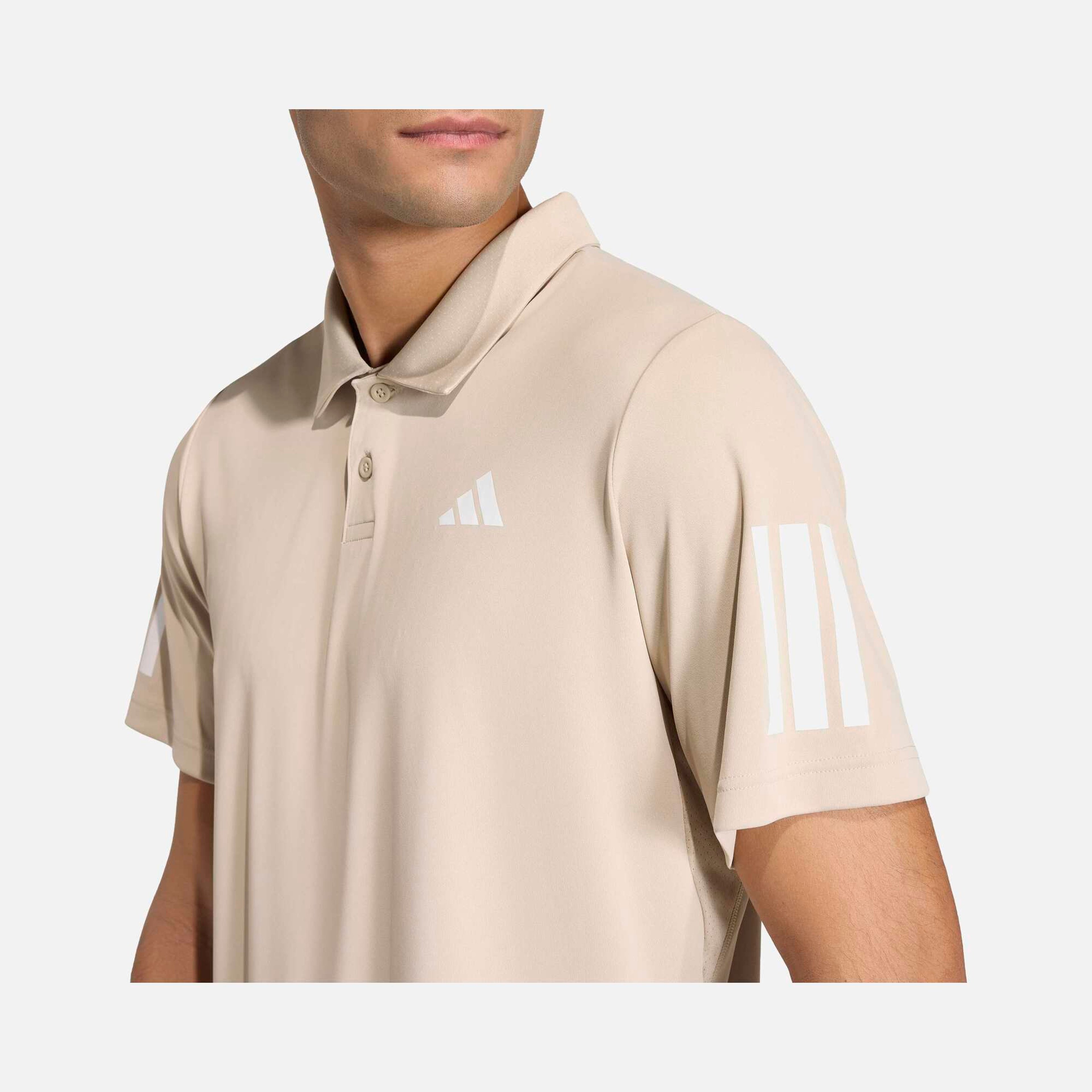 adidas Climacool Club Tennis 3-Stripes Two Button Polo Collar FreeLift Design Short-Sleeve Erkek Tişört