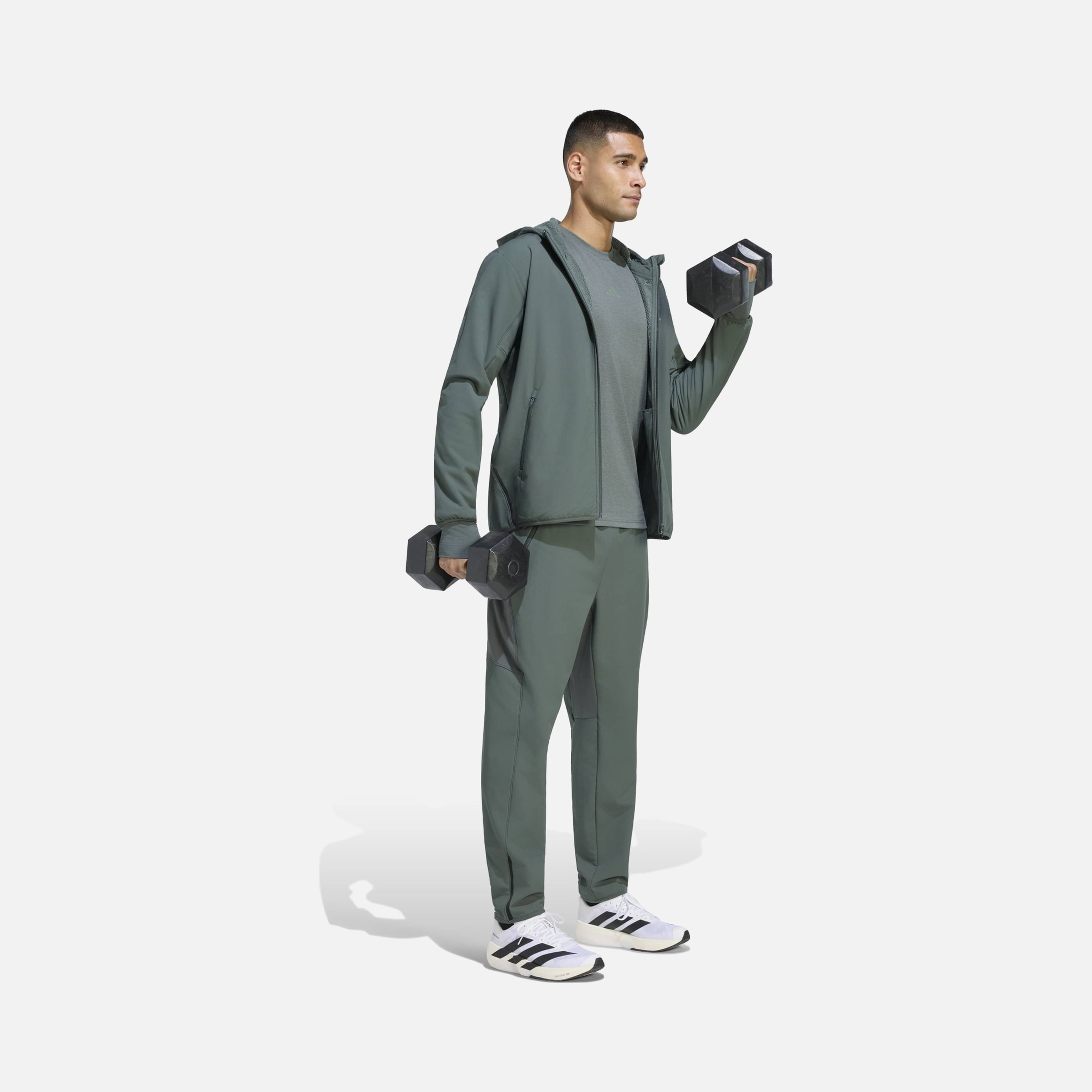 adidas D4T ClimaWarm Full-Zip Erkek Ceket