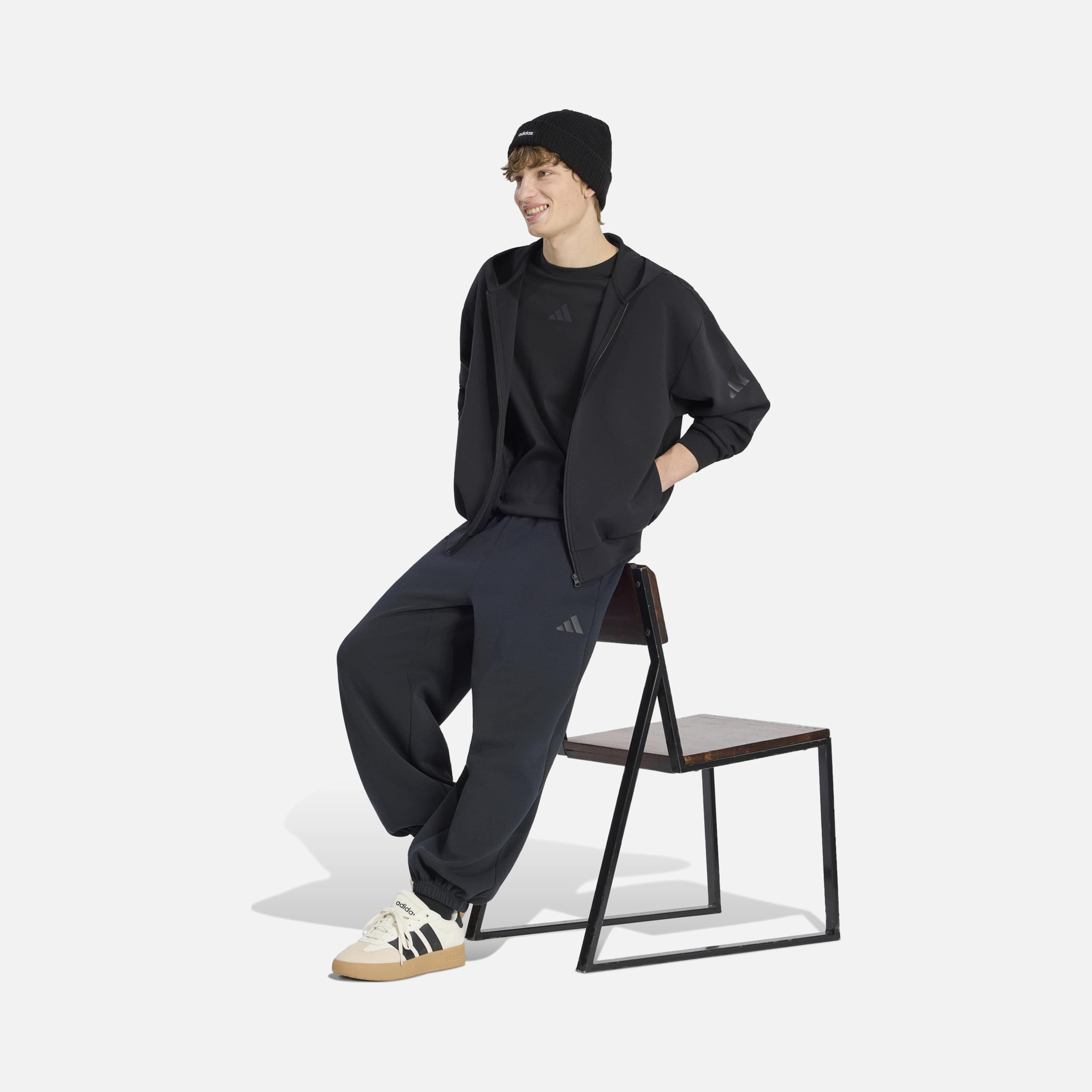 adidas Soft Lux Full-Zip Erkek Ceket