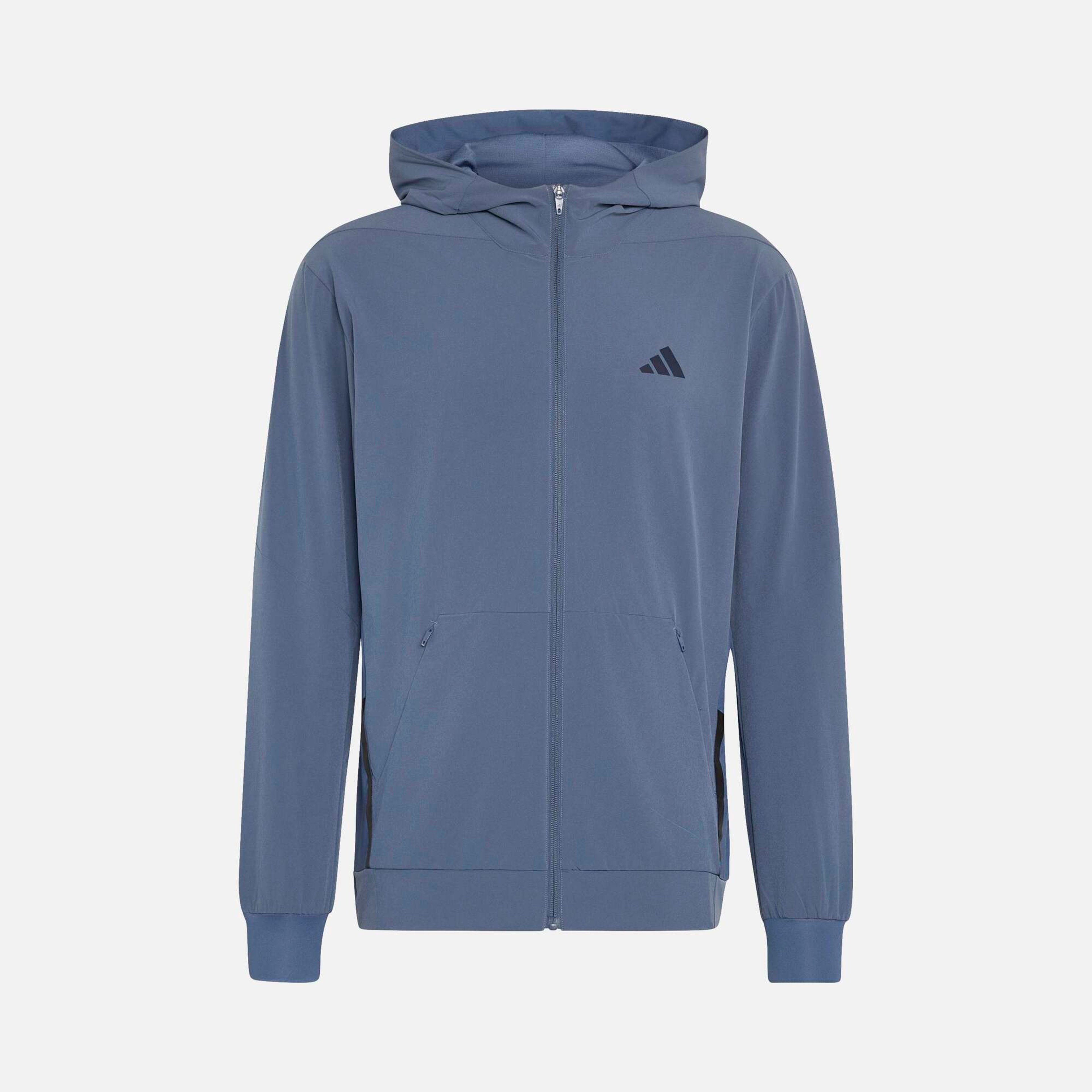 adidas D4T Workout Full Zip Erkek Ceket | Barçın