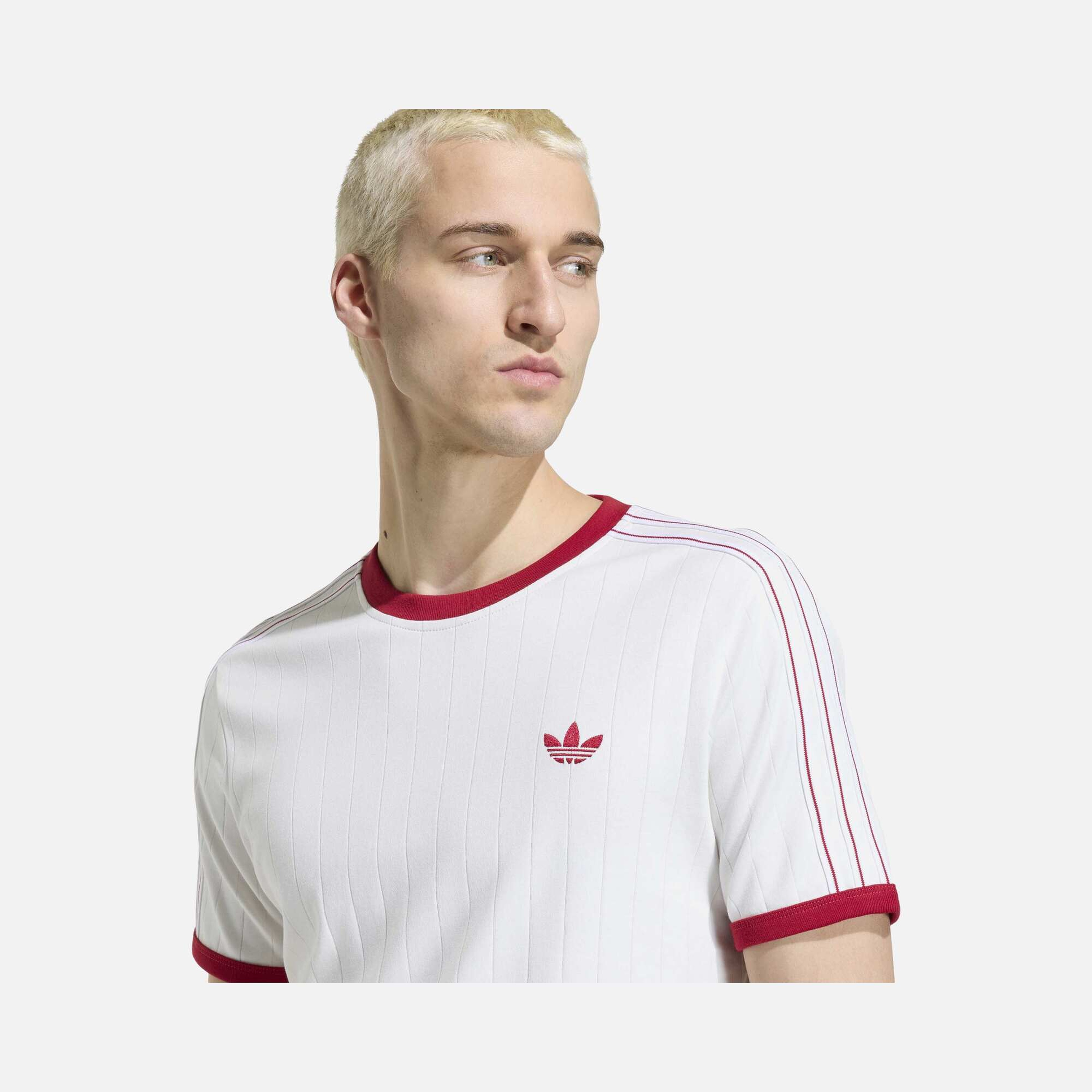 adidas Drop Needle 3-Stripes Erkek Tişört