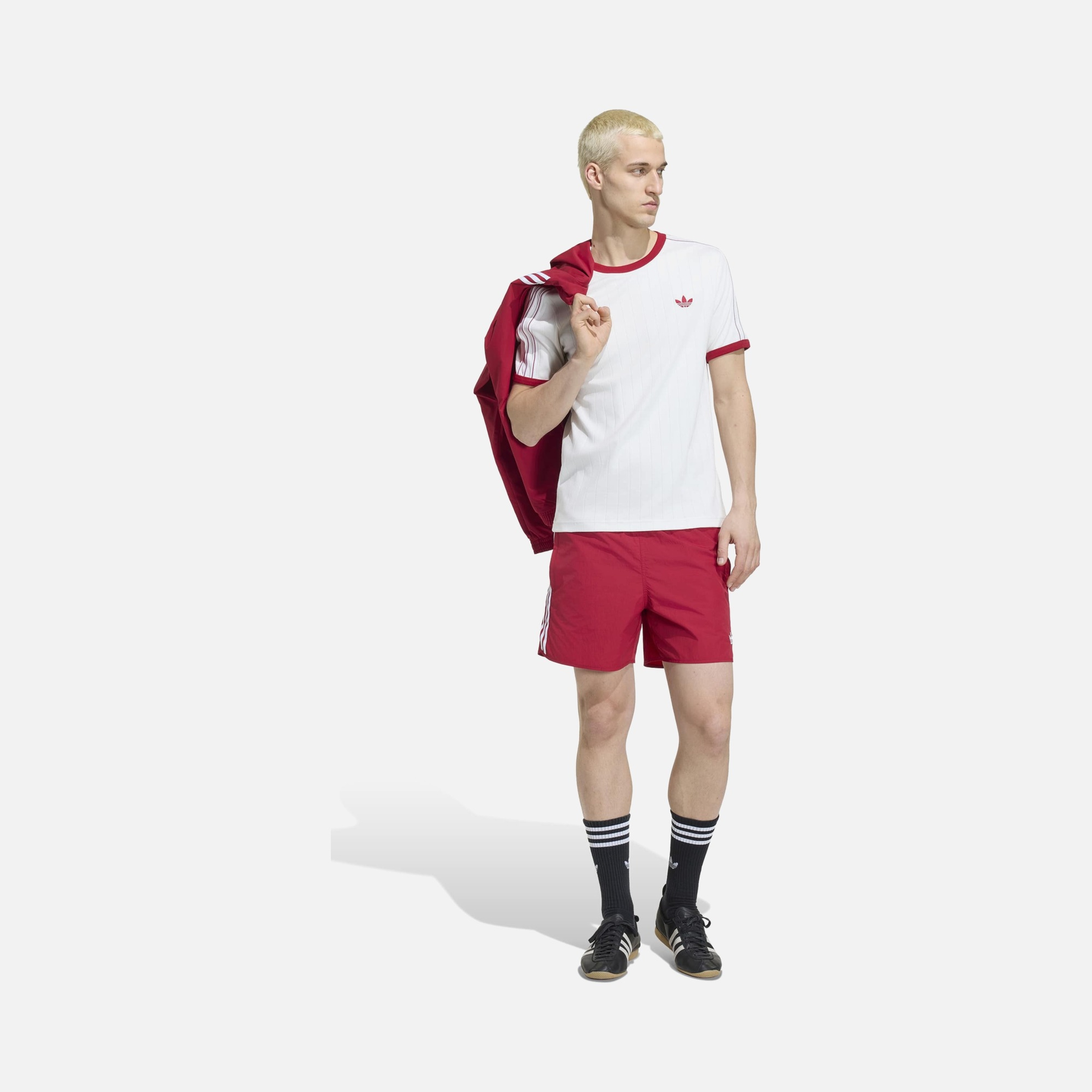 adidas Drop Needle 3-Stripes Erkek Tişört