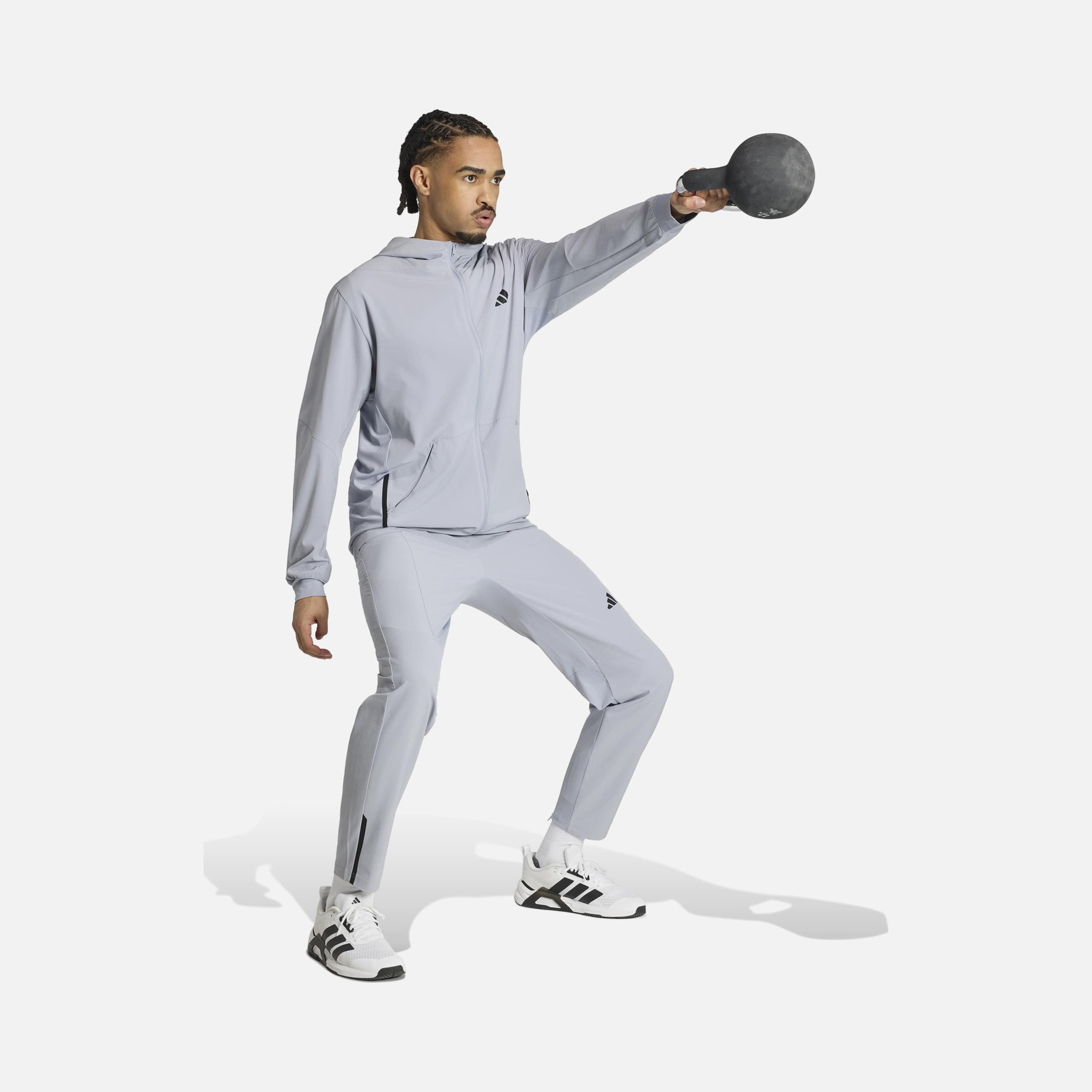 adidas D4T Workout Full Zip Erkek Ceket