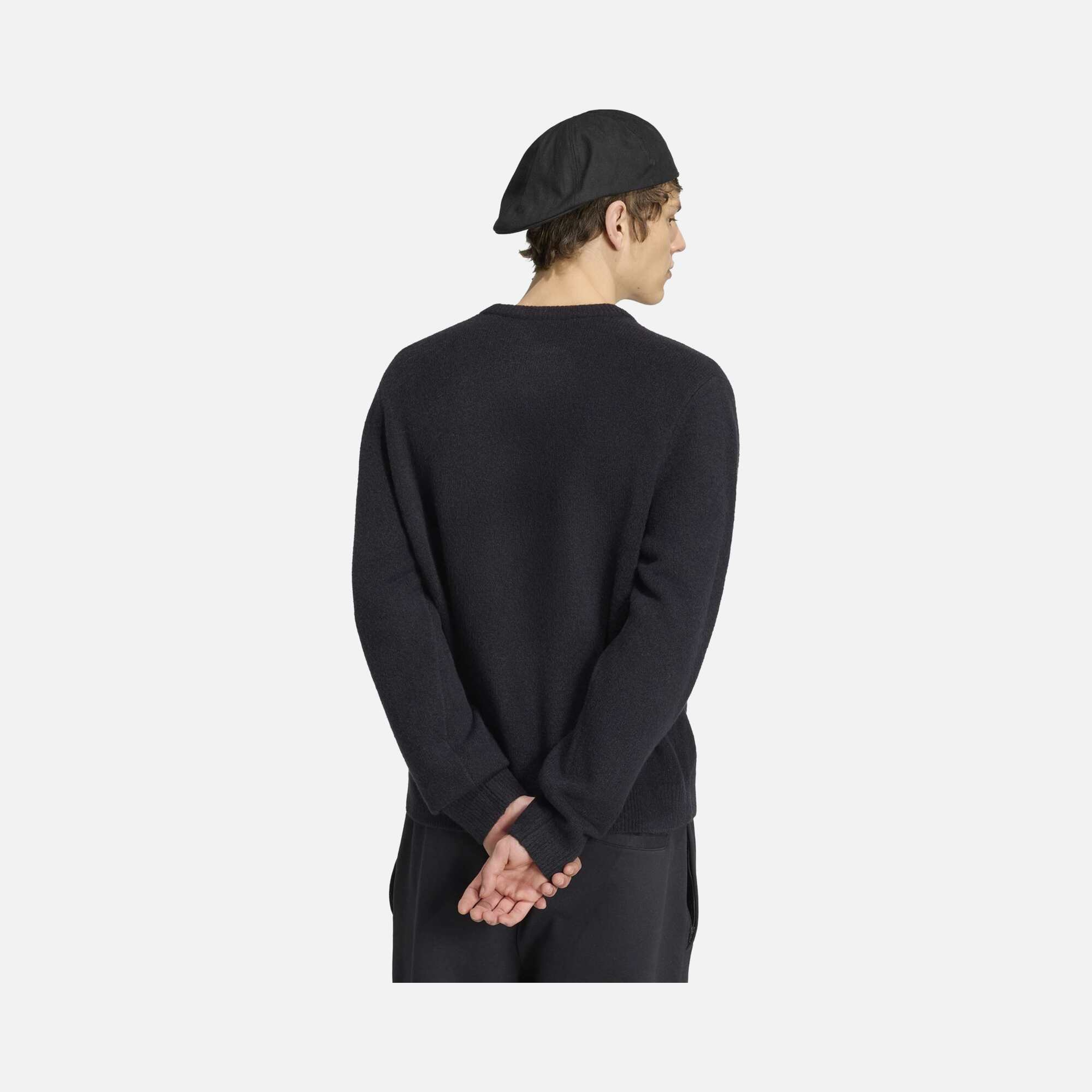 adidas Trefoil Essentials Fully Knit Erkek Sweatshirt