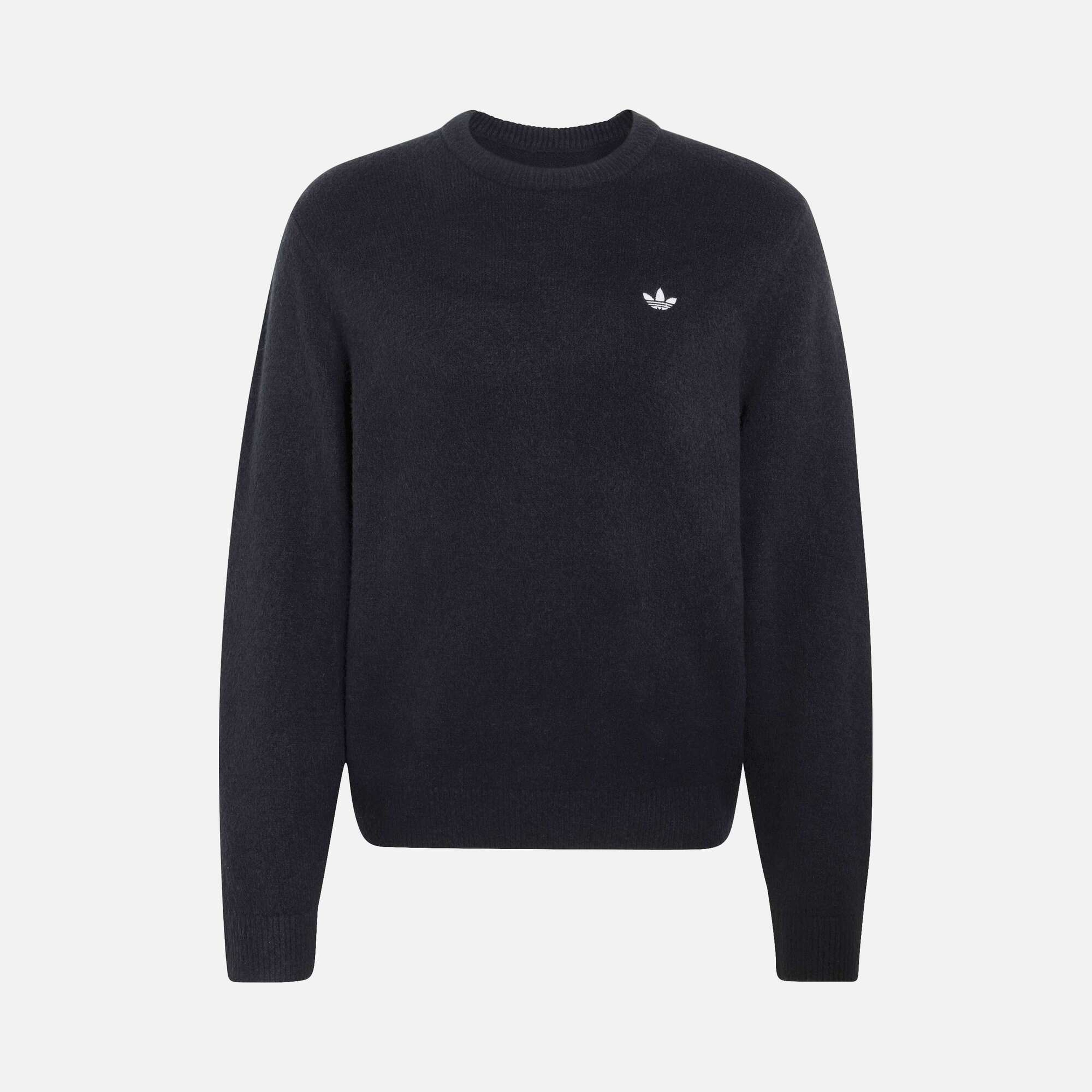 adidas Trefoil Essentials Fully Knit Erkek Sweatshirt