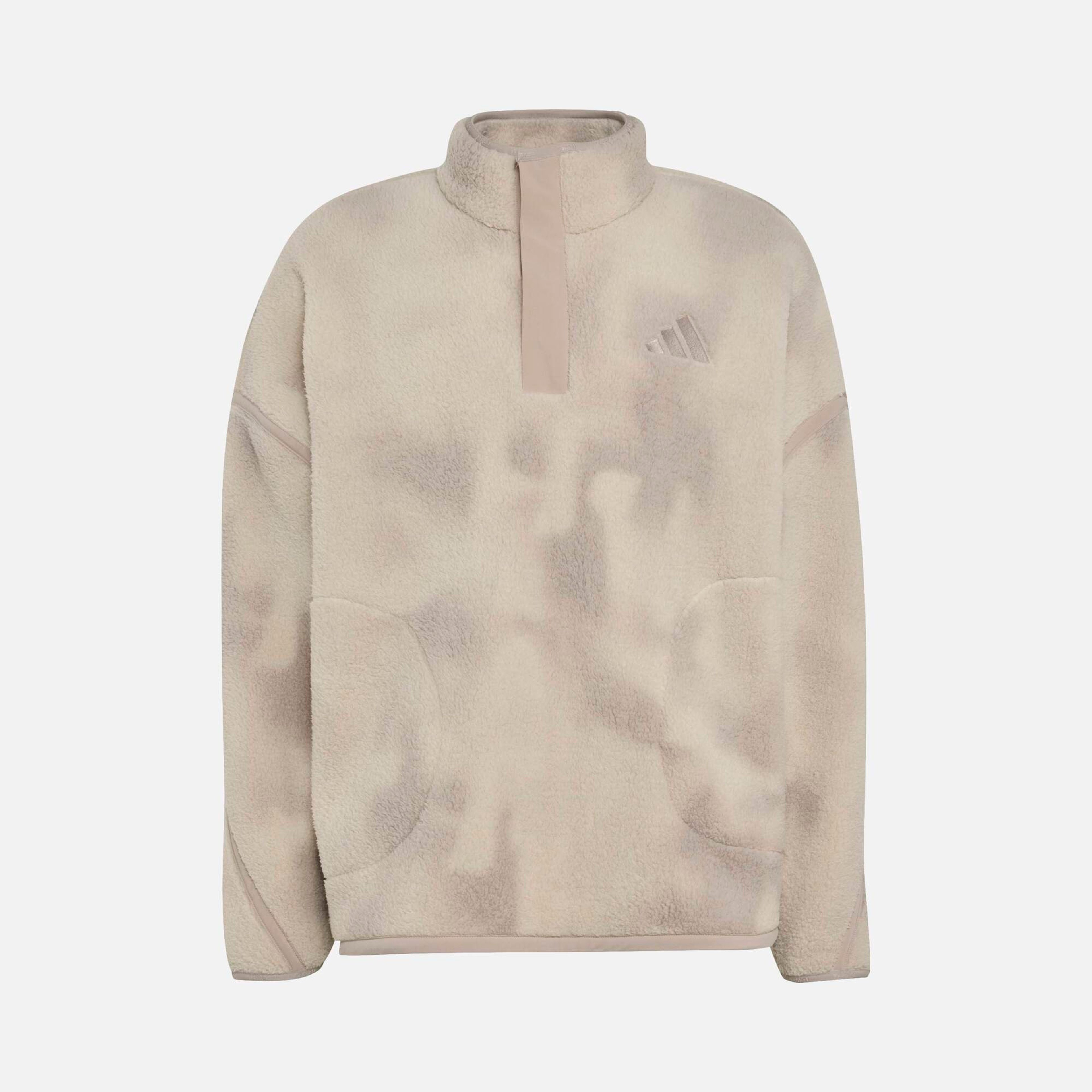 adidas Terrex Multi High Pile Fleece Pullover Erkek Sweatshirt