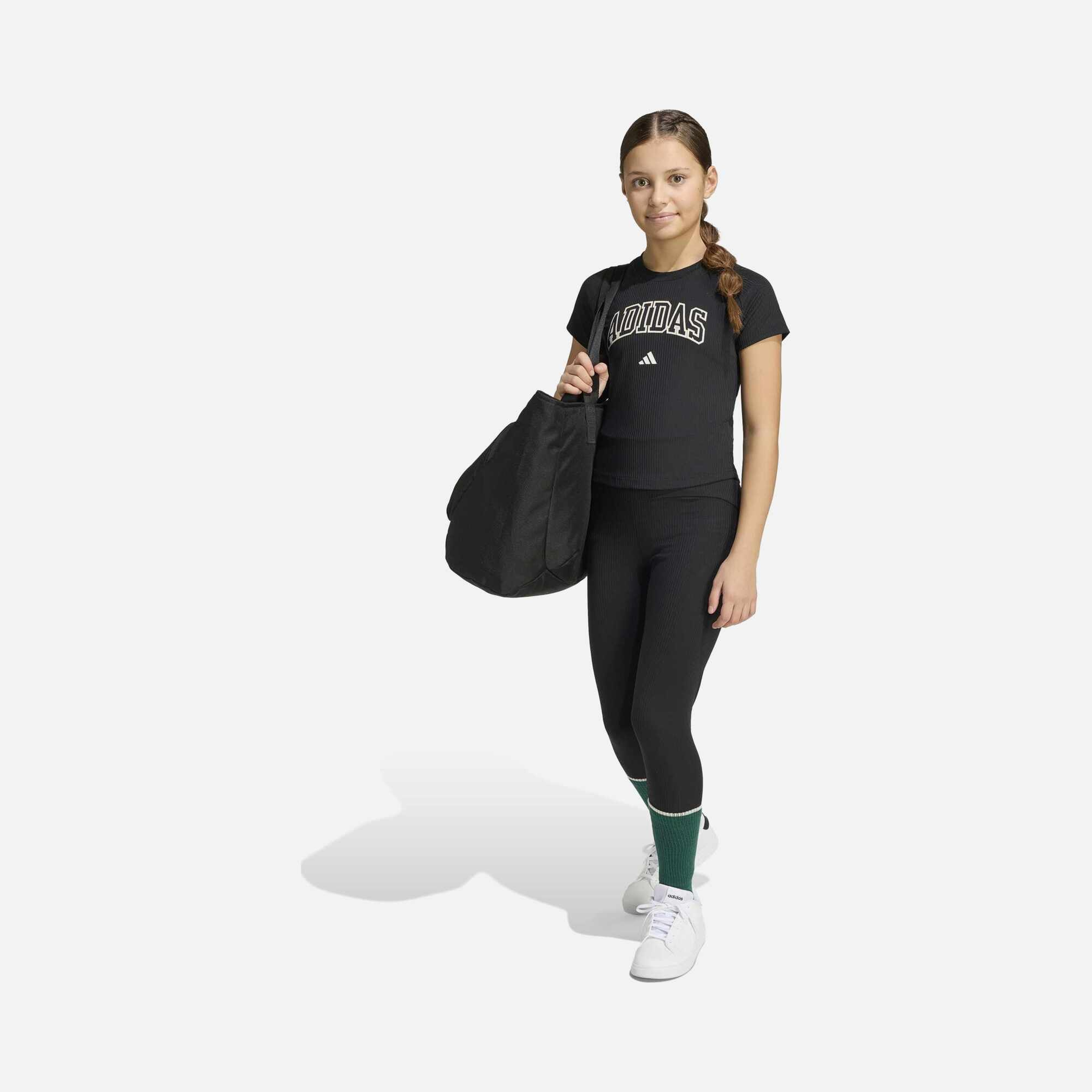 adidas Sport Seasonals Collegiate Typography Çocuk Tayt