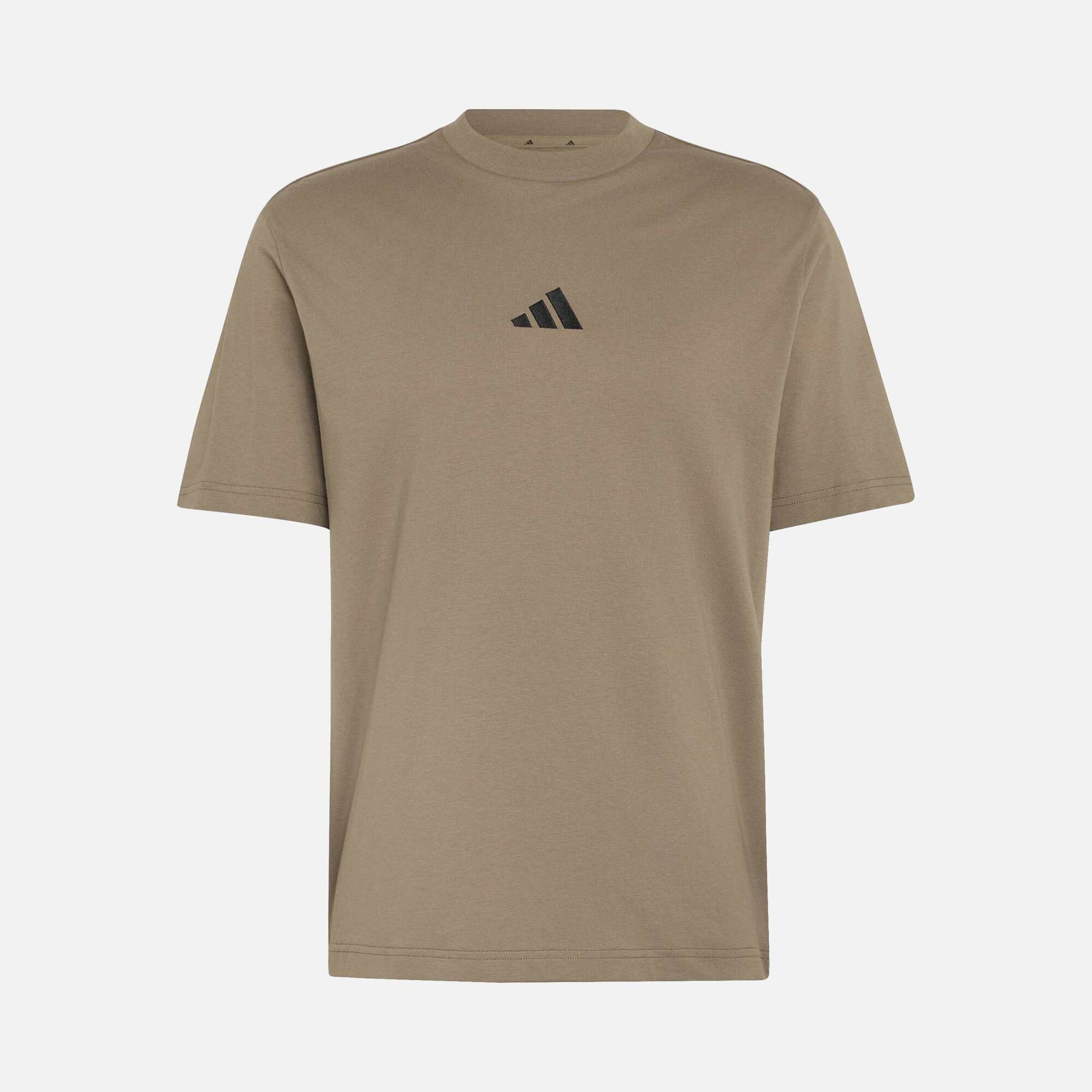 adidas Sportswear Essentials Embroidered Small Logo Single Jersey Short-Sleeve Erkek Tişört